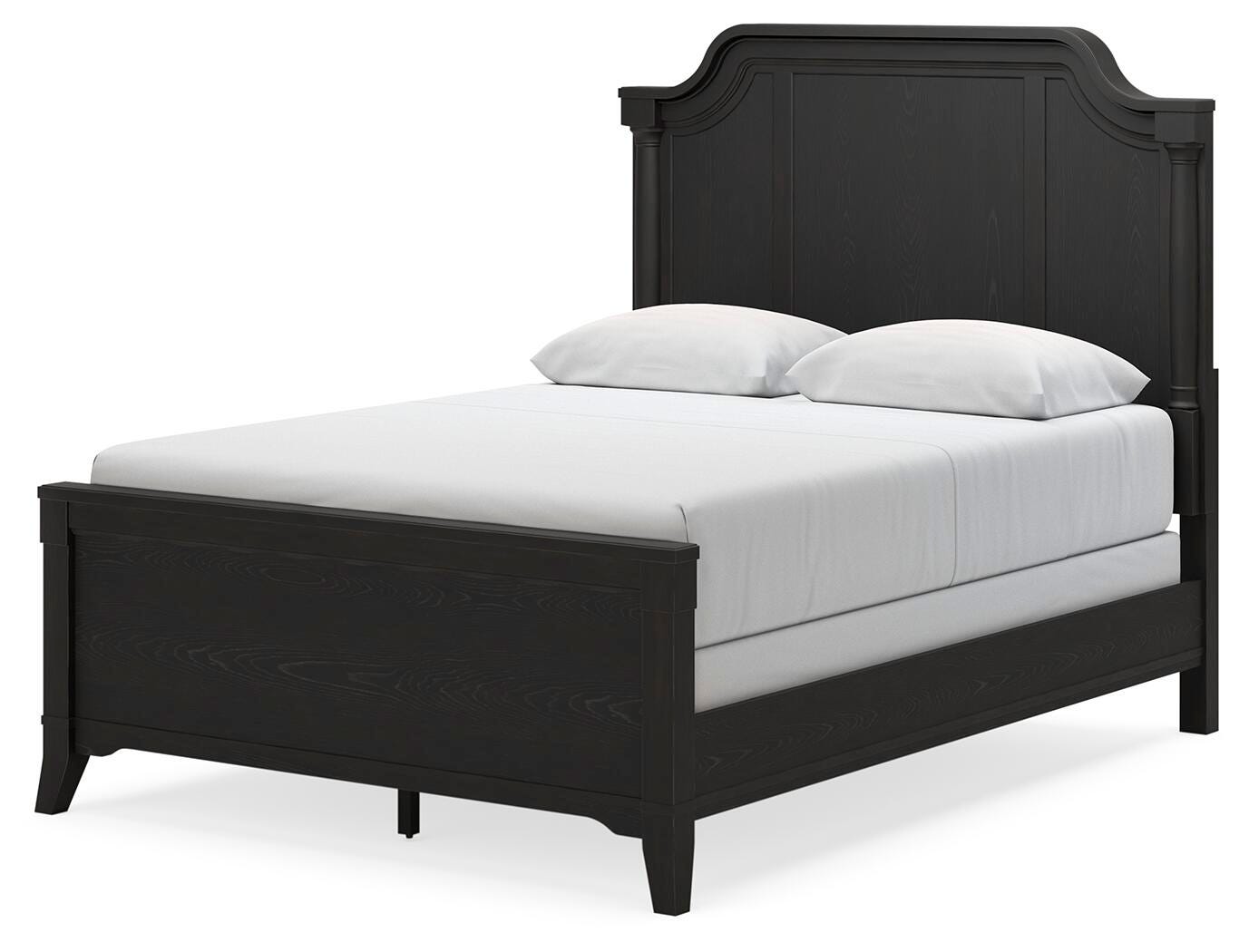 Cama Queen, cómoda y espejo Welltern - image 5