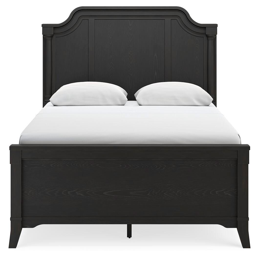 Cama Queen, cómoda y espejo Welltern - image 4