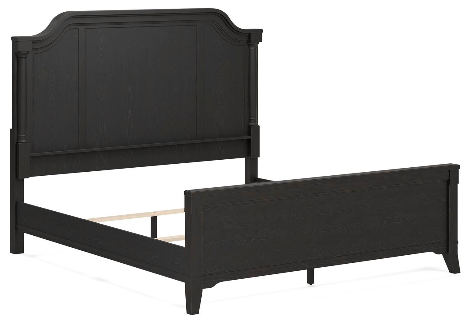 Cama King, cómoda y espejo Welltern - image 3