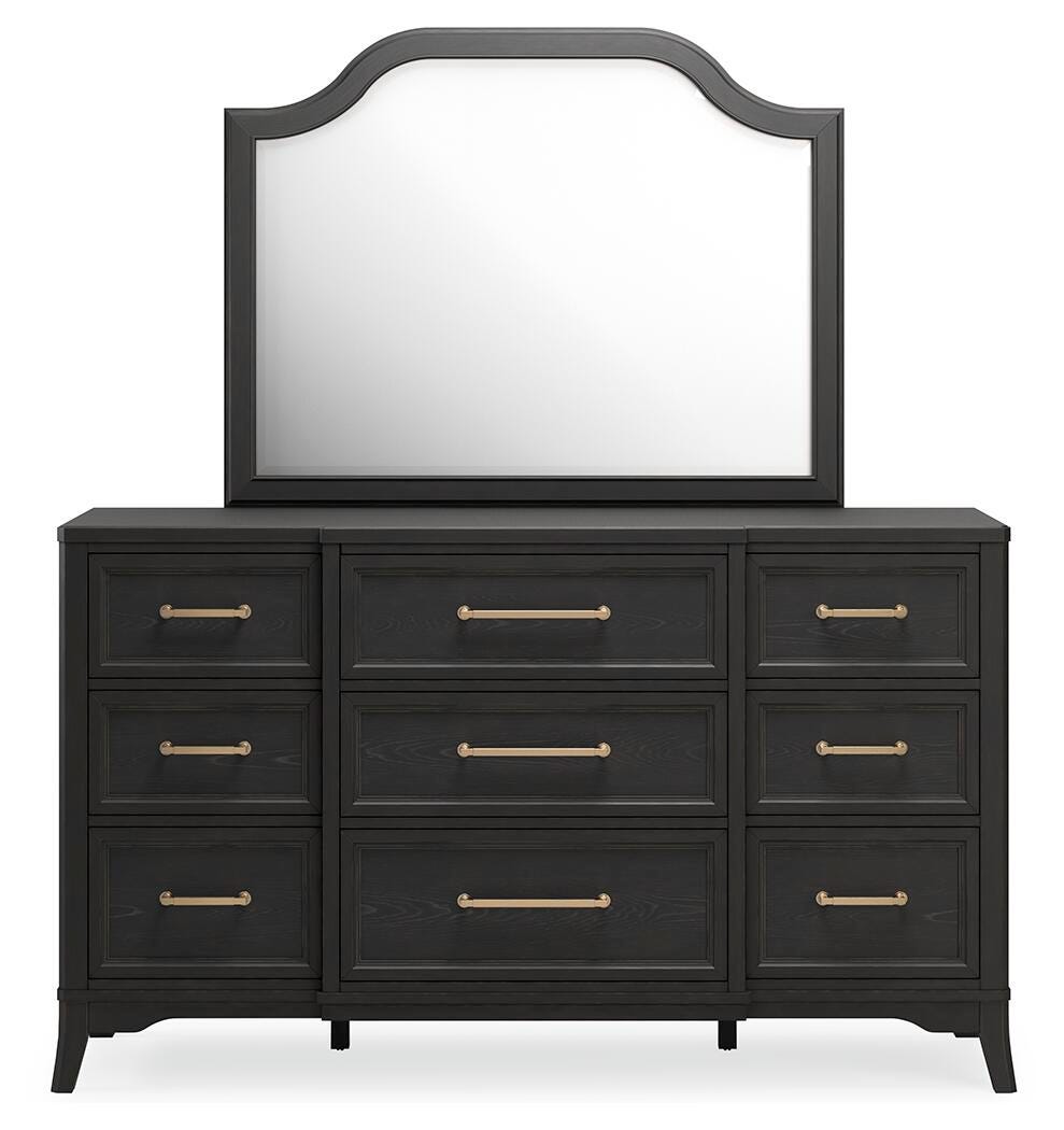 Welltern Dresser and Mirror, , large
