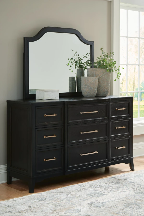 Welltern 9 Drawer Dresser and Mirror Welltern 9 Drawer Dresser and Mirror