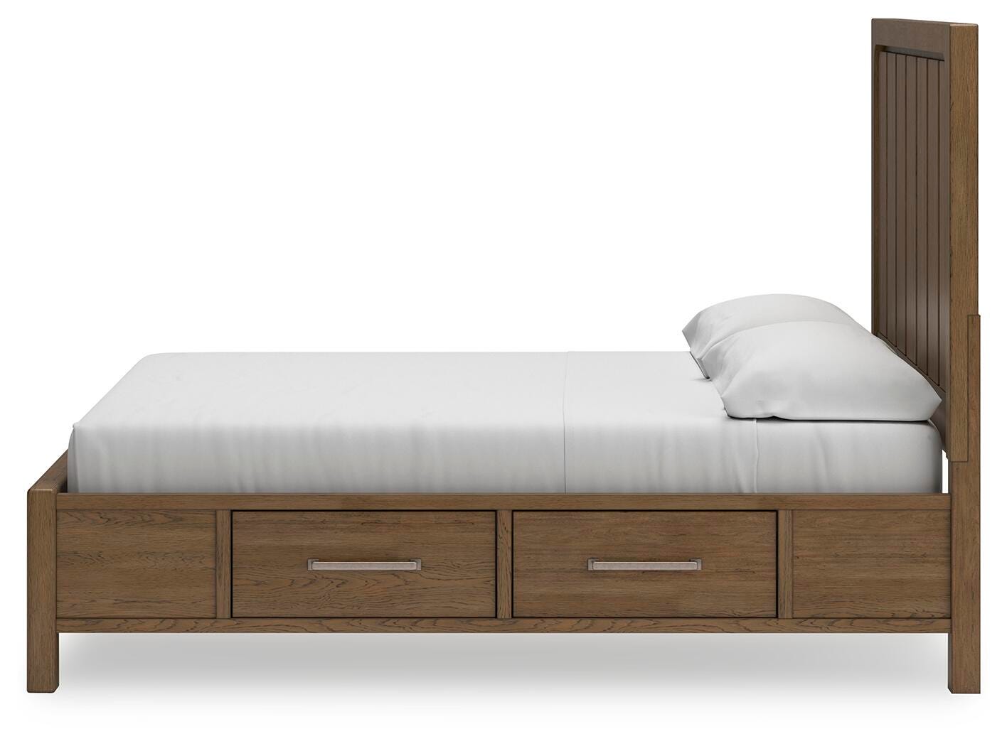 Cama con paneles, almacenaje, cómoda y espejo Cabalynn King - image 14