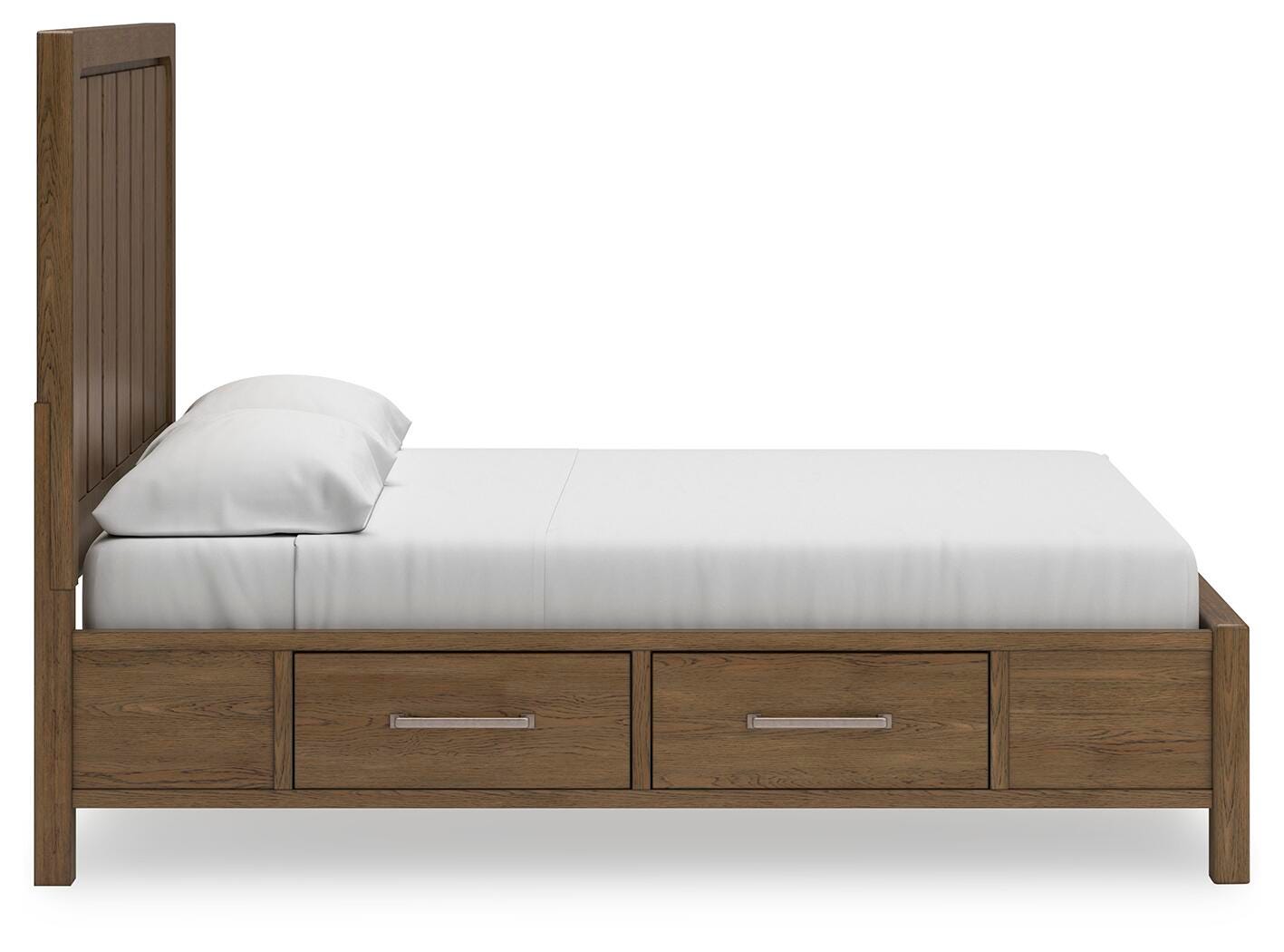 Cama con paneles, almacenaje, cómoda y espejo Cabalynn King - image 16