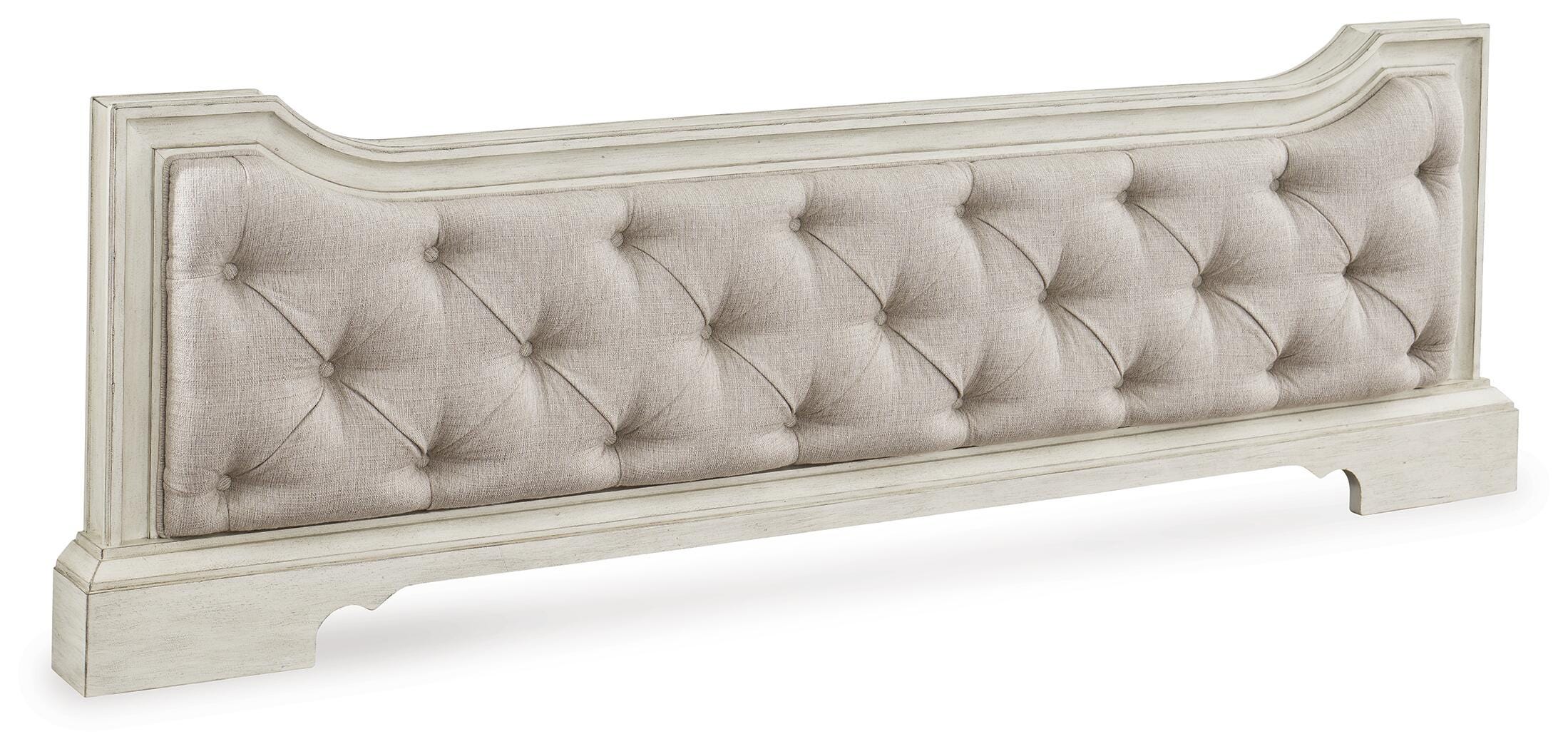 Arlendyne Queen Upholstered Panel footboard with Slats - image 1