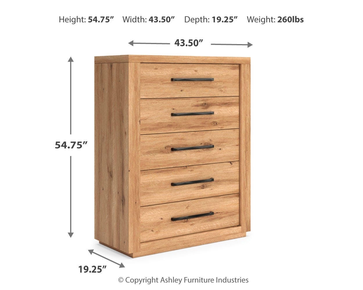 Bracken Chest of Drawers - image 10