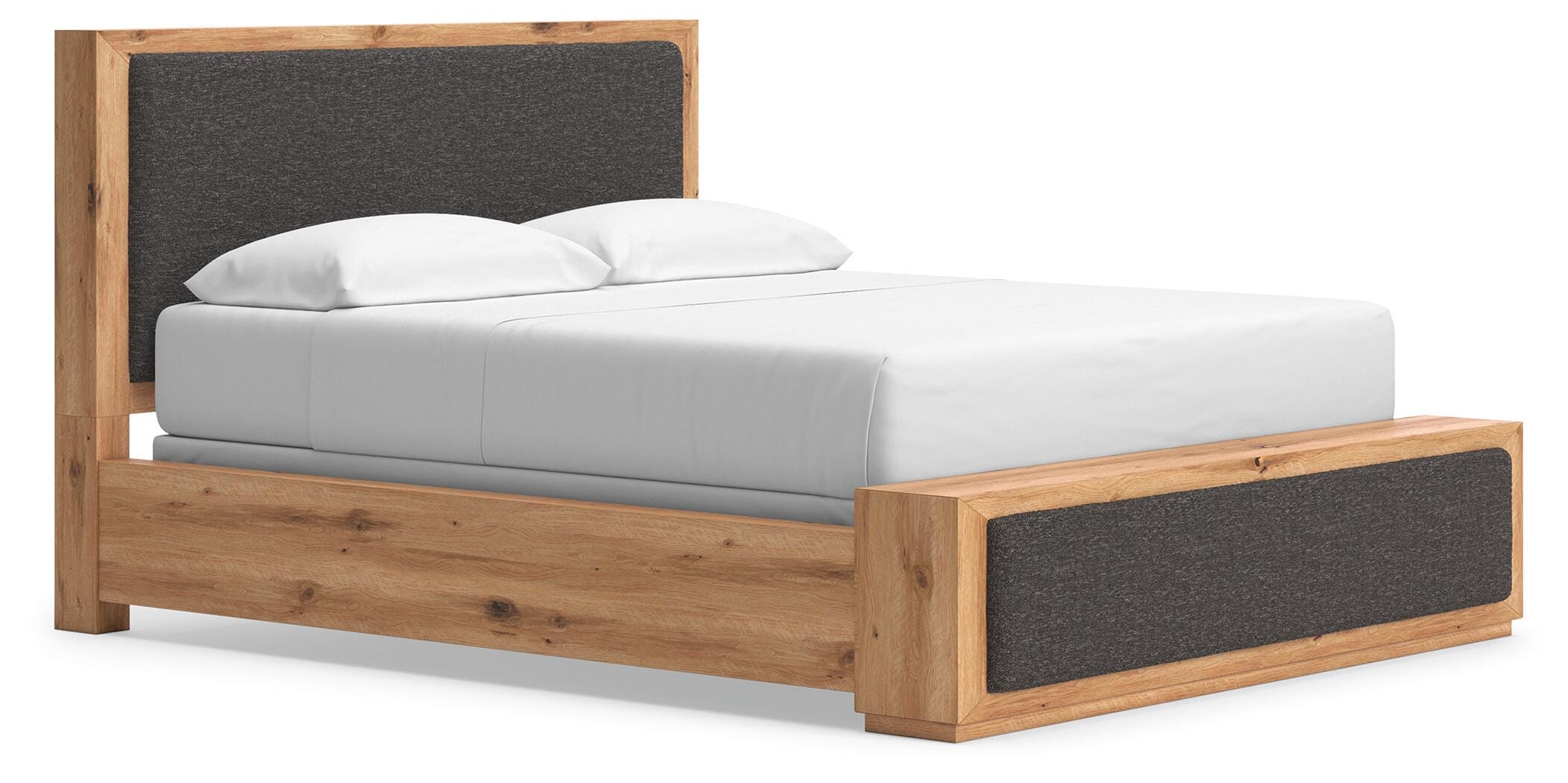 Bracken California King Upholstered Panel Bed - image 1