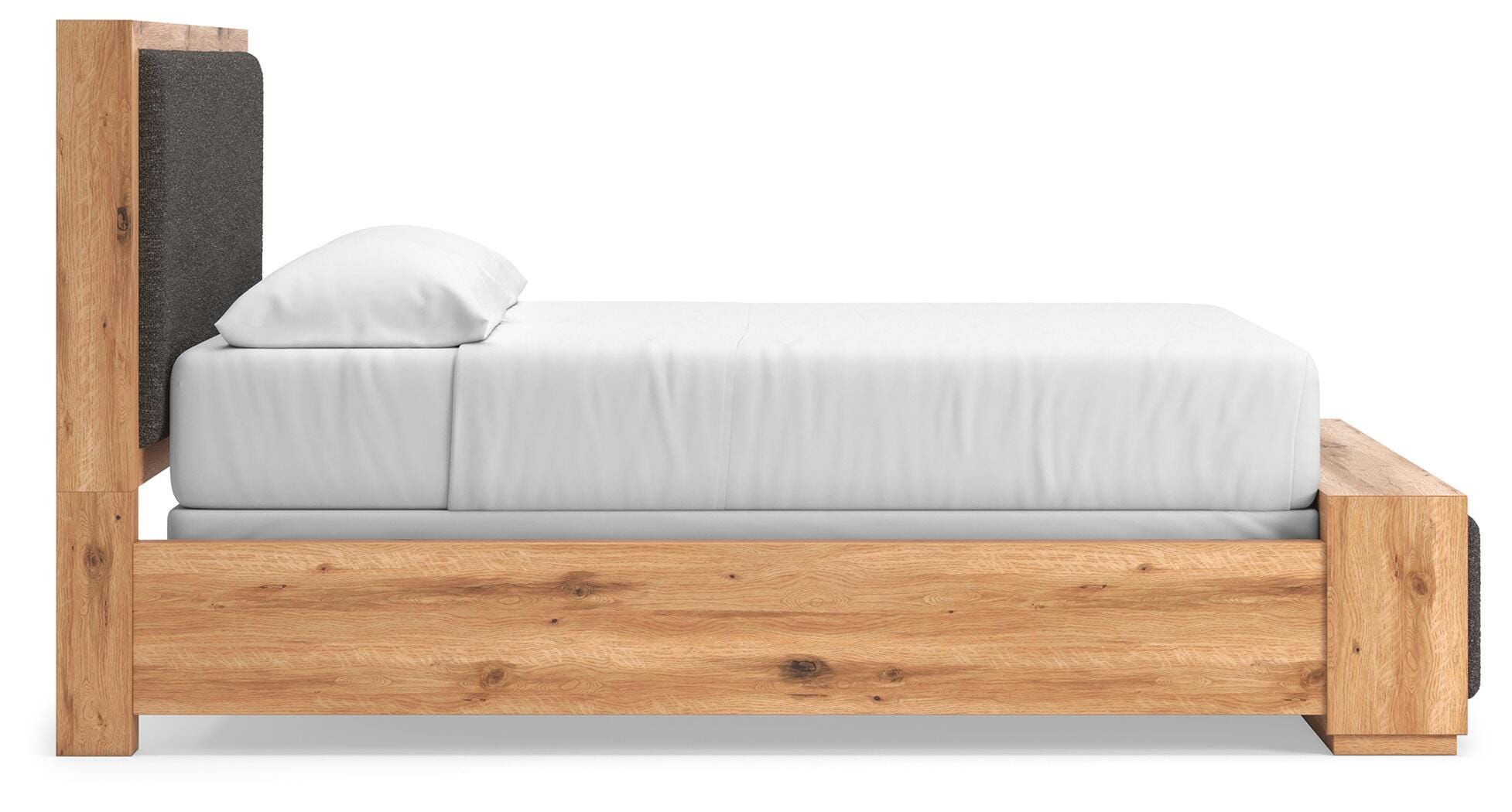 Bracken California King Upholstered Panel Bed - image 7