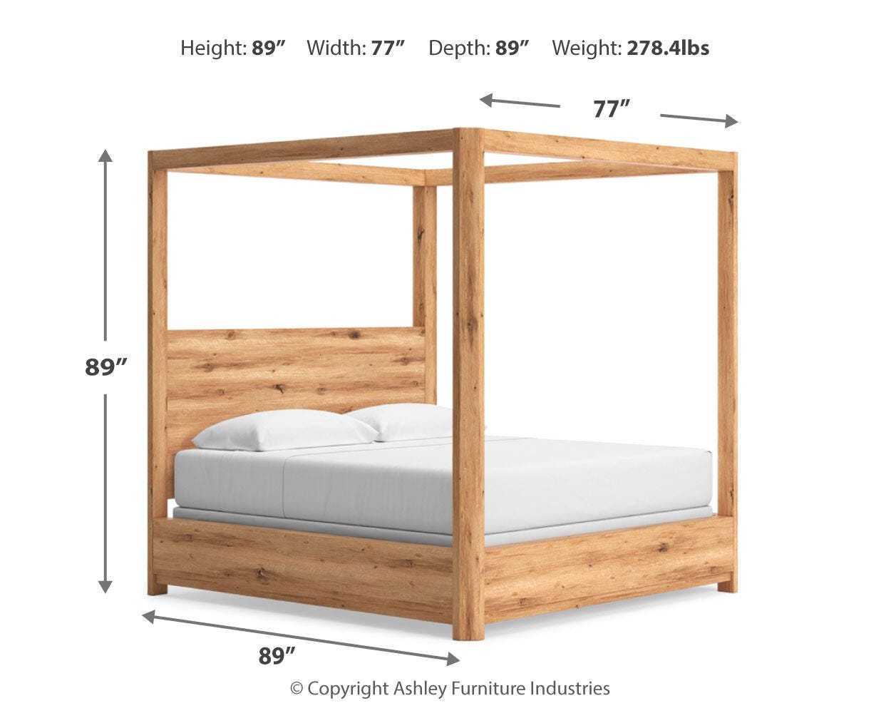 Bracken King Canopy Bed - image 9
