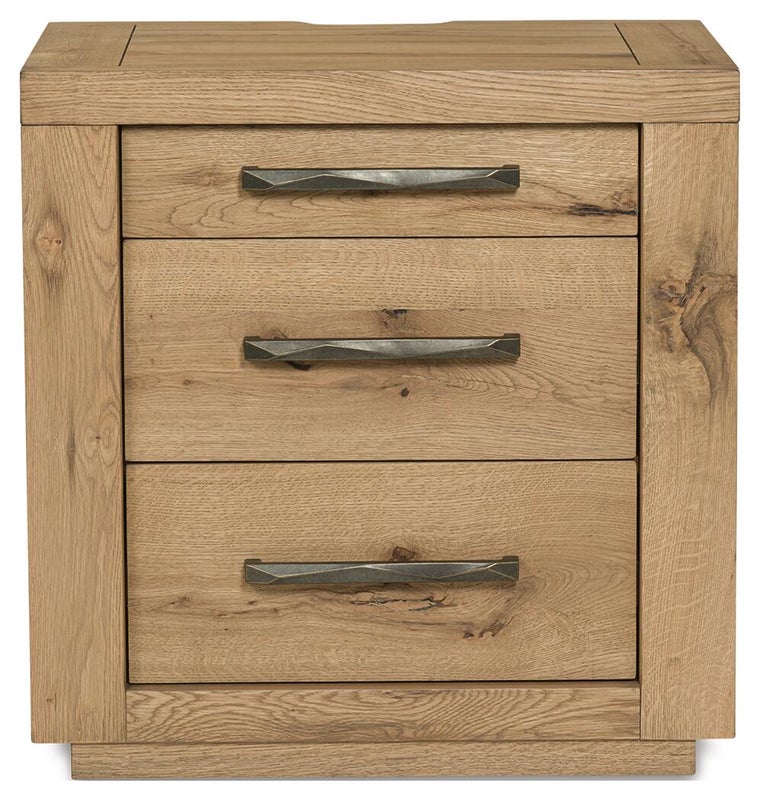 Ashley Luxe Bracken 28" 3 Drawer Charging Nightstand