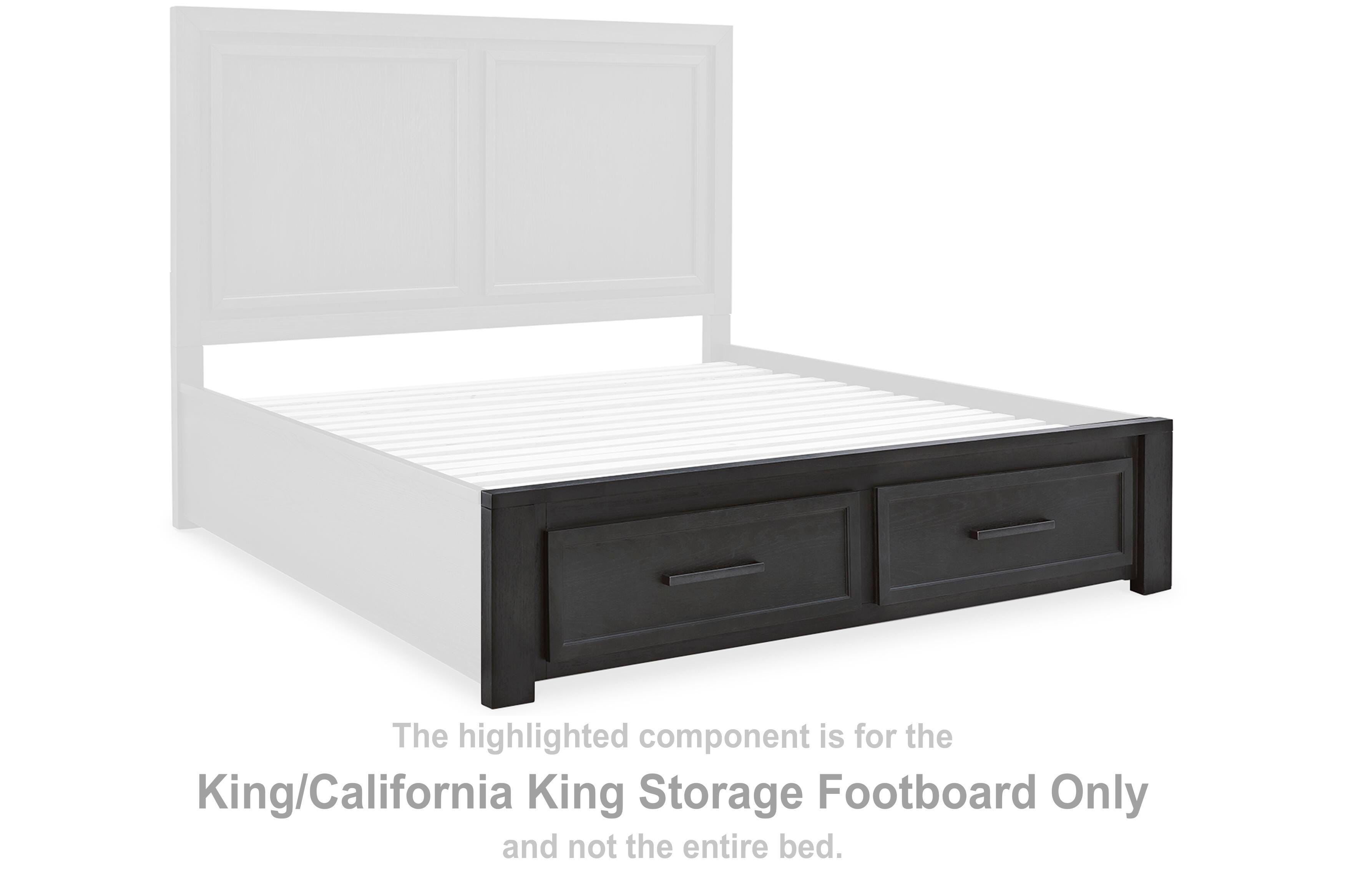Pie de cama de almacenaje Foyland King/California King - image 2