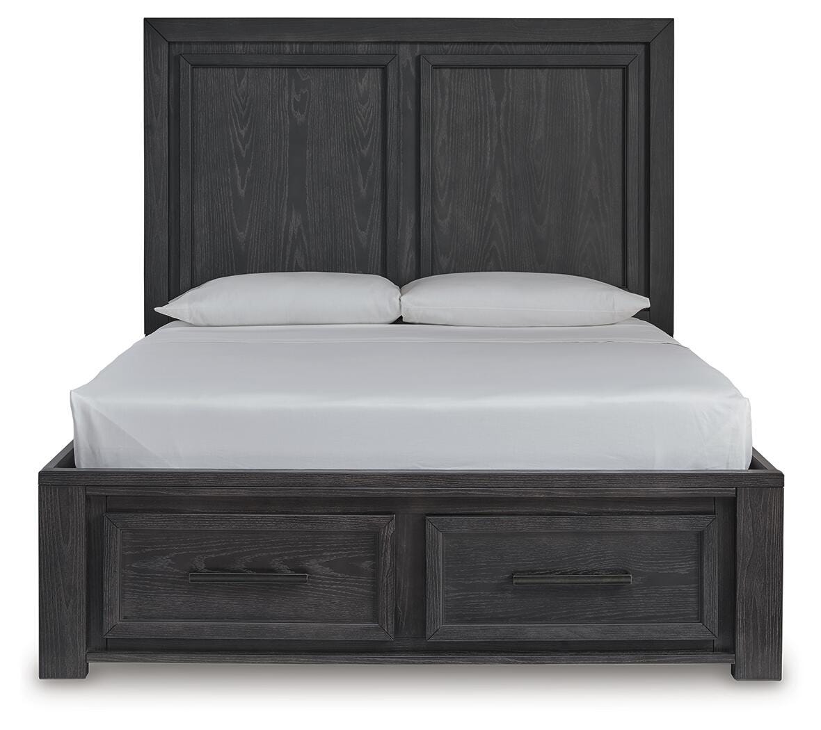 Foyland Queen Panel Storage Bed, Dresser and Mirror - image 3