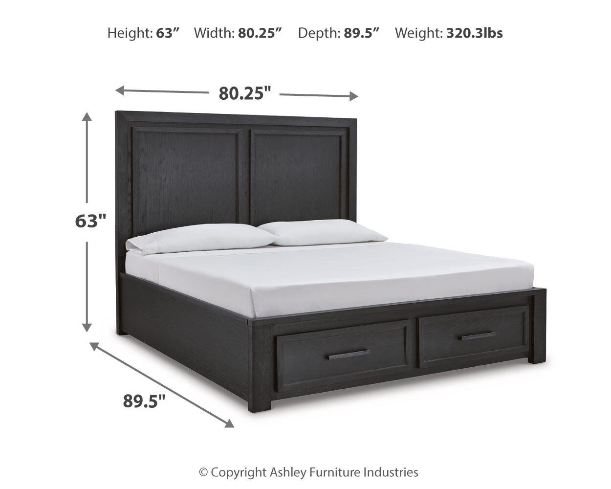 Foyland Cal King Panel Storage Bed, Dresser, Mirror, Chest and Nightstand - image 18