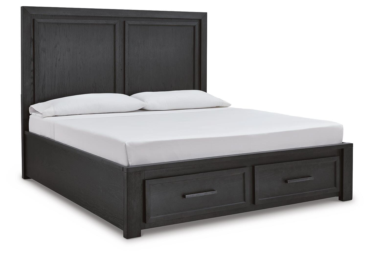 Foyland Cal King Panel Storage Bed, Dresser, Mirror, Chest and Nightstand - image 8