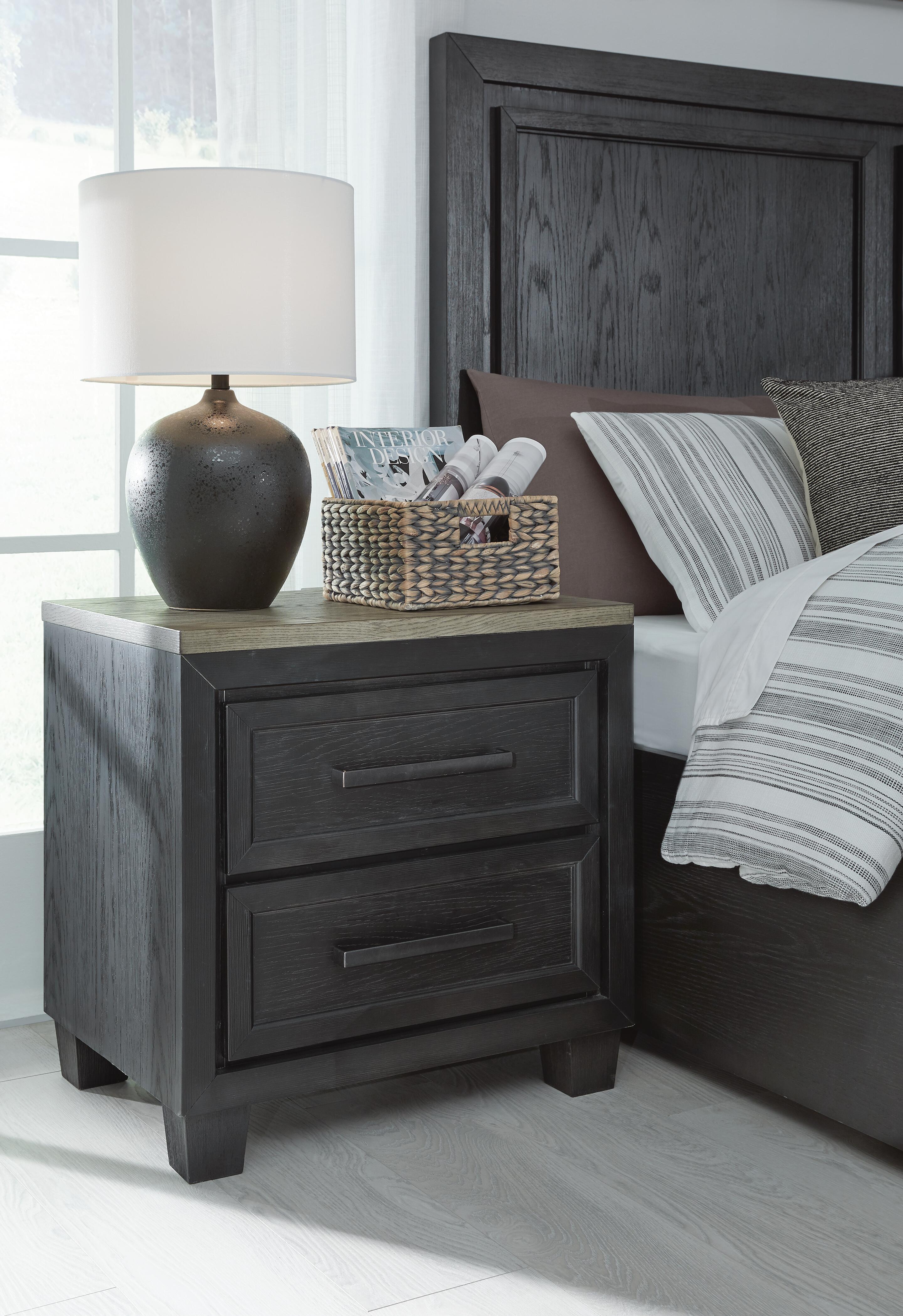 Foyland Queen Panel Storage Bed, Dresser, Mirror and 2 Nightstands - image 17