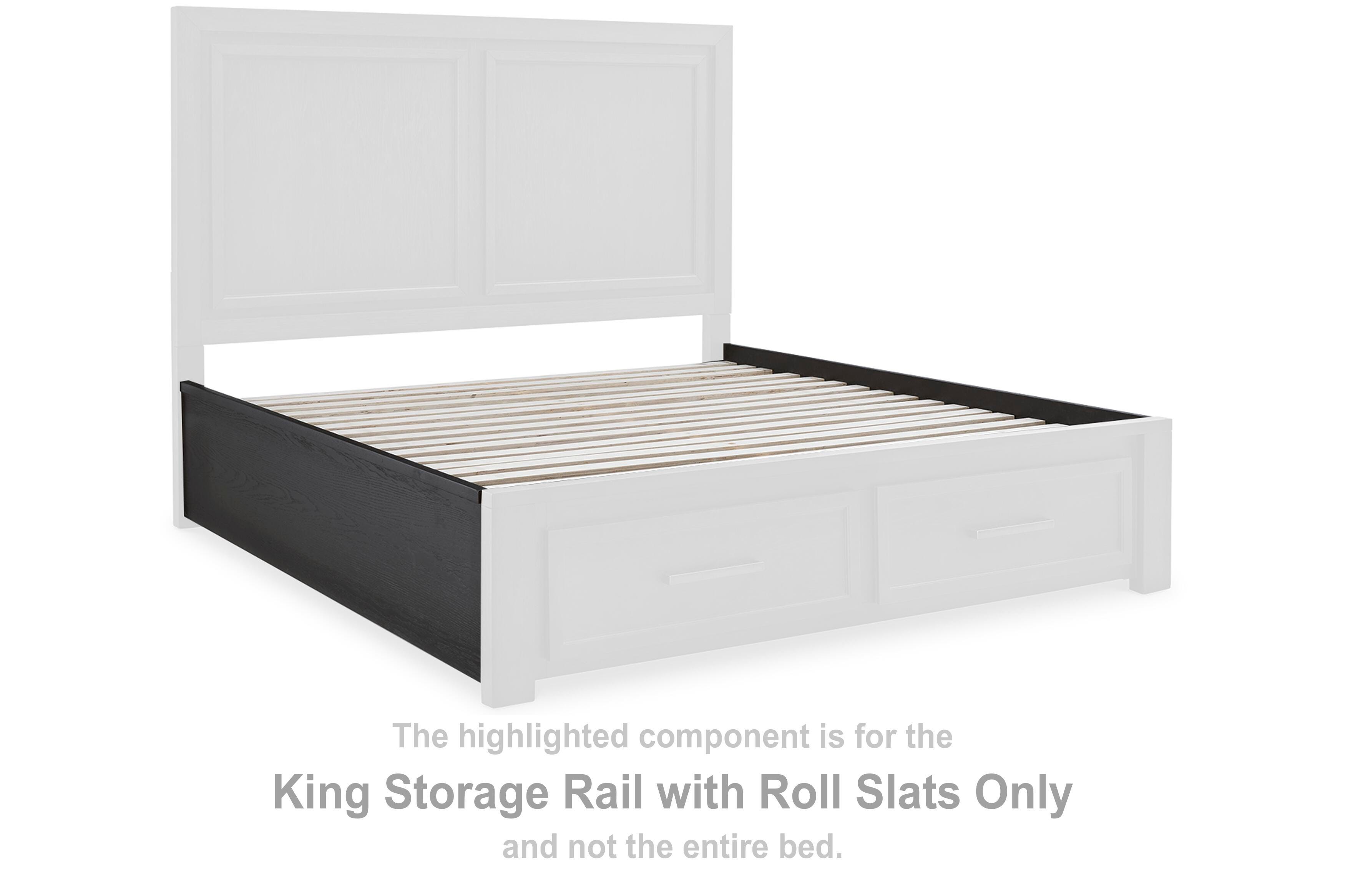 Rieles de panel King Foyland con listones enrollables - image 2
