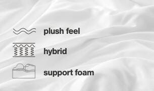 Chime 12 Inch Hybrid Queen Mattress - image 5
