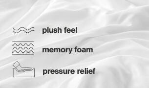 Chime 12 Inch Memory Foam Full Mattress in a Box