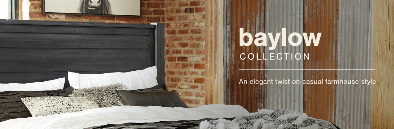 A Plus Content - https://cdn.ashley.com/assets/CollectionA+Banner_Baylow_Bedroom.jpg