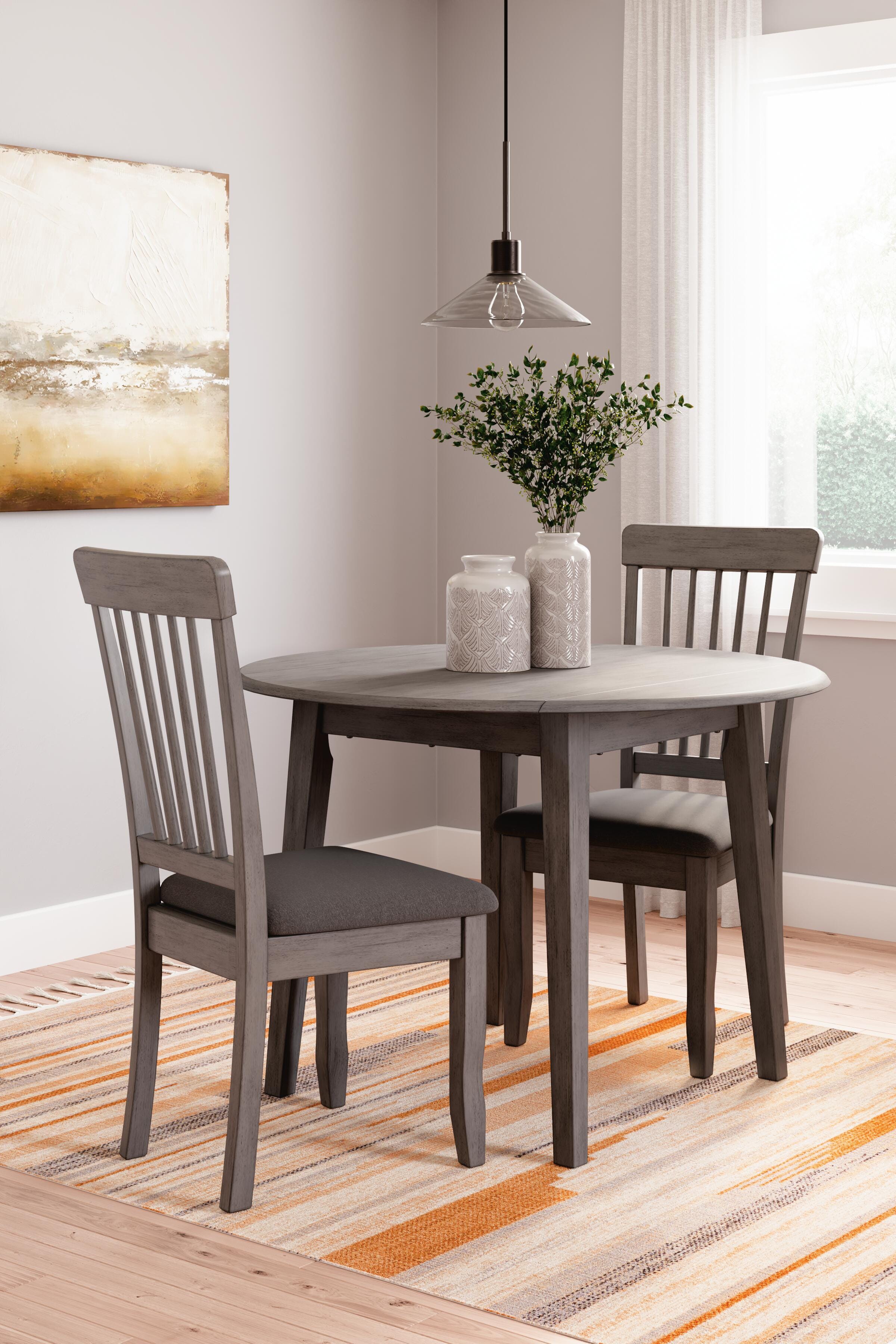 Shullden Dining Table and 2 Chairs - image 1