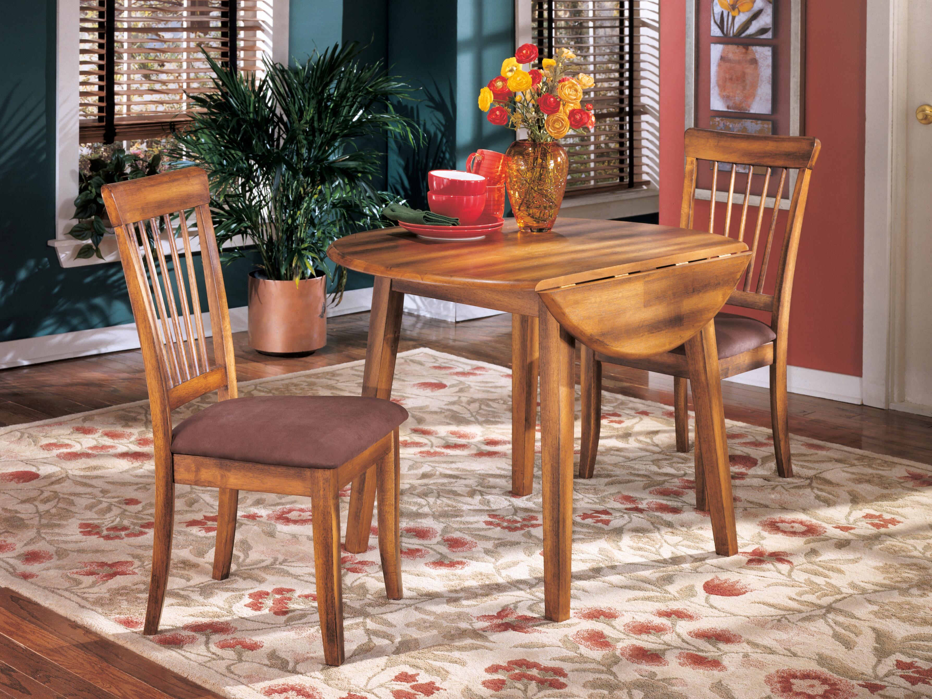 Berringer Dining Table and 2 Chairs, Rustic Brown, rollover