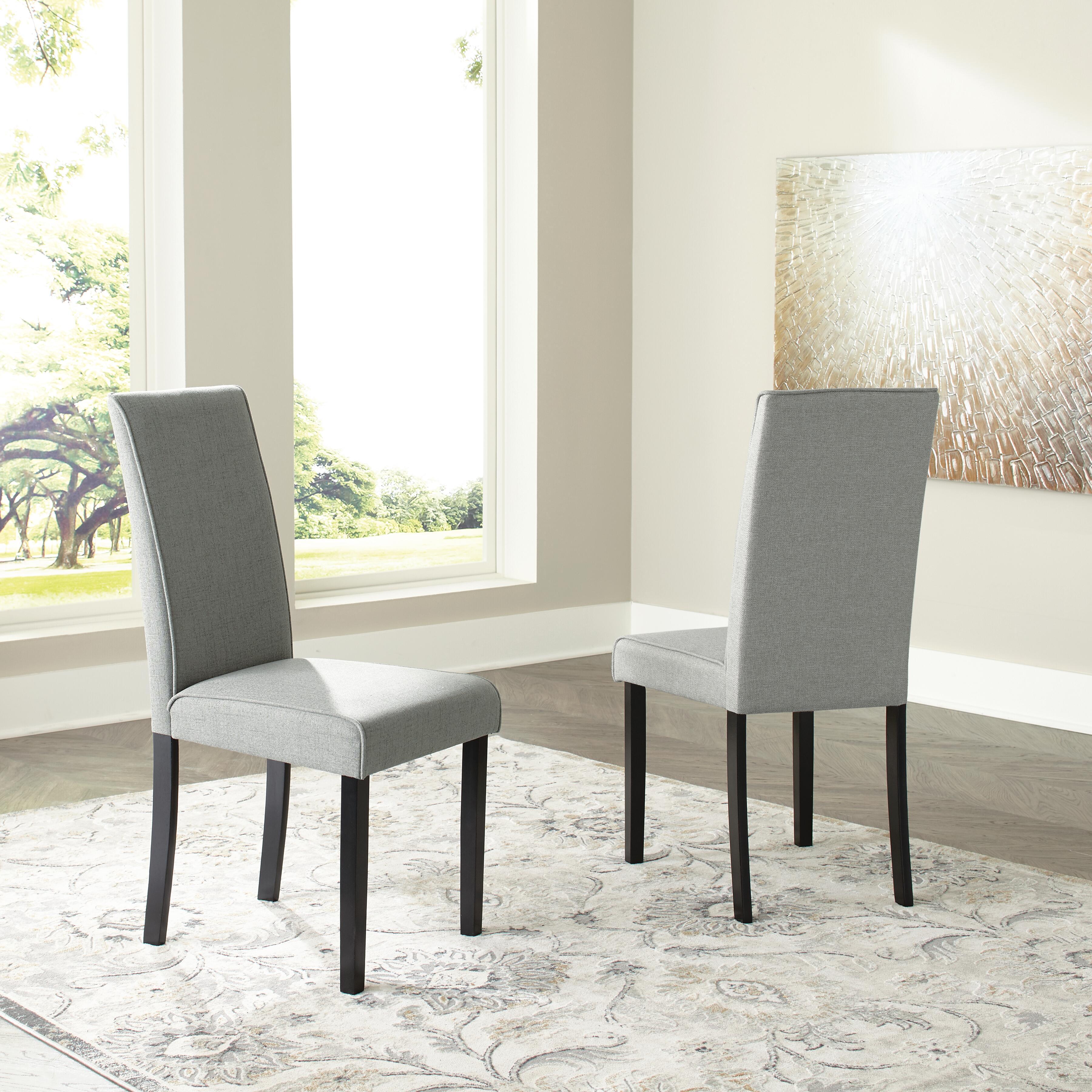 Kimonte Dining Chair, Dark Brown/Gray, large