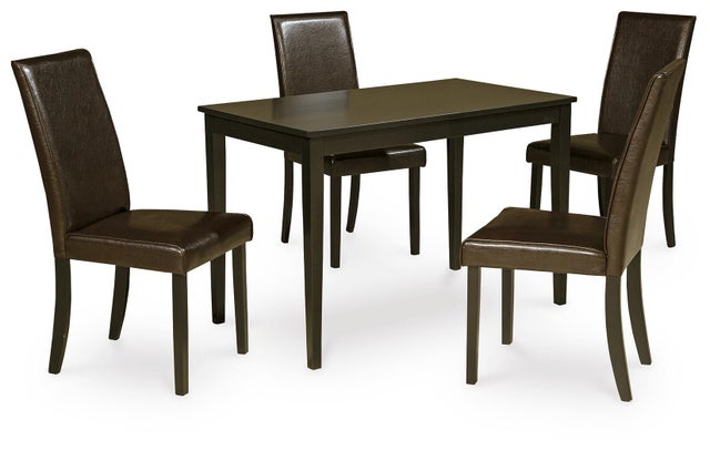 Kimonte Dining Table and 4 Chairs Set