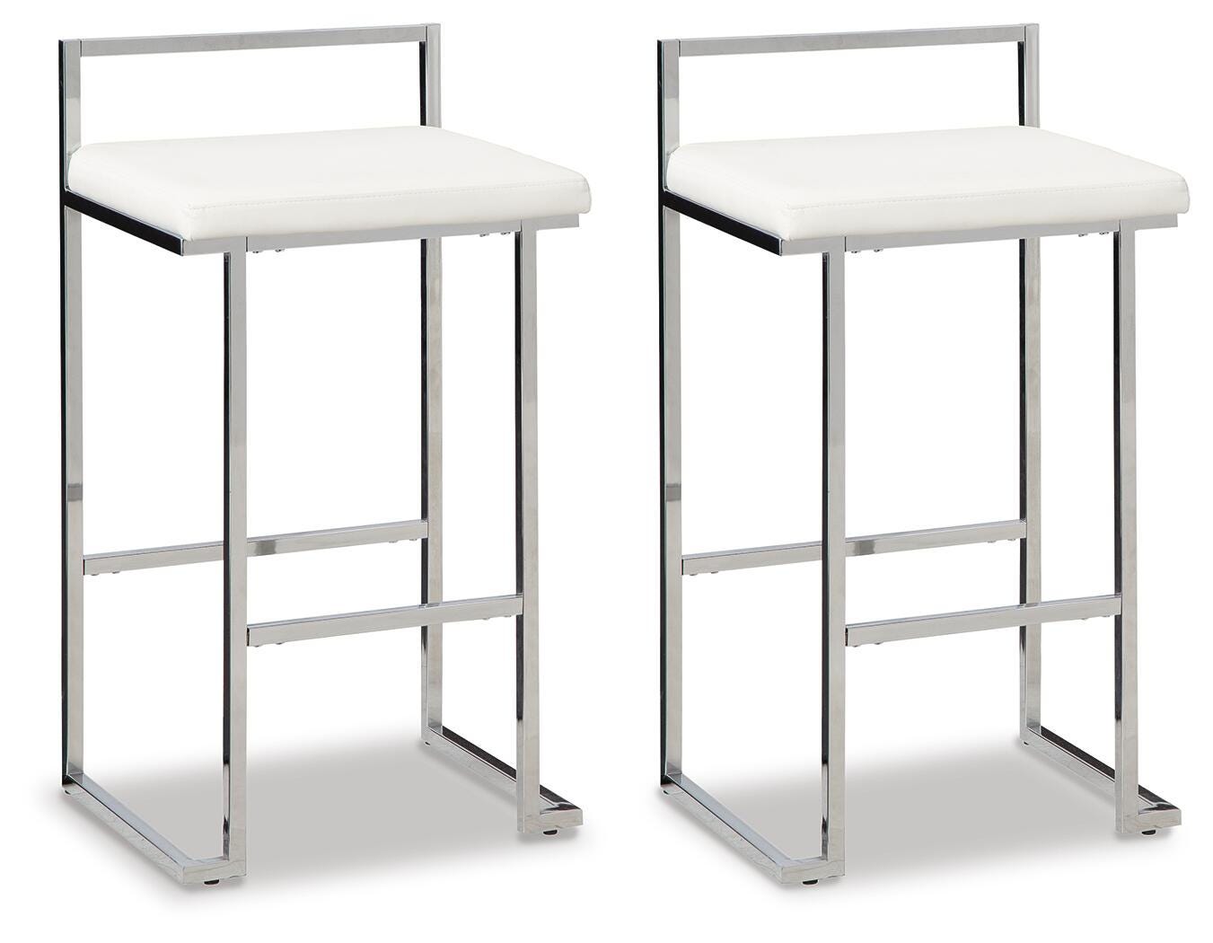 Madanere Bar Height Bar Stool with Upholstered Seat