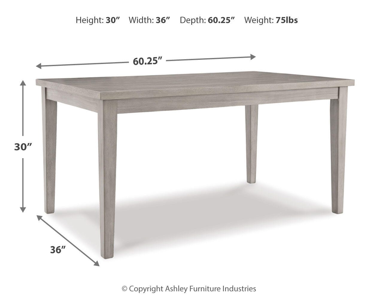 Parellen Dining Table - image 4