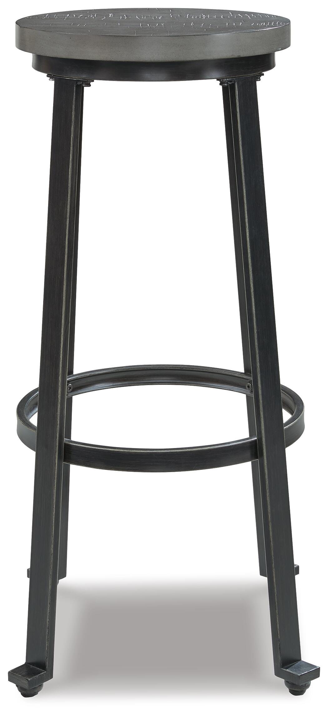 Challiman Bar Height Stool, Antique Gray, large