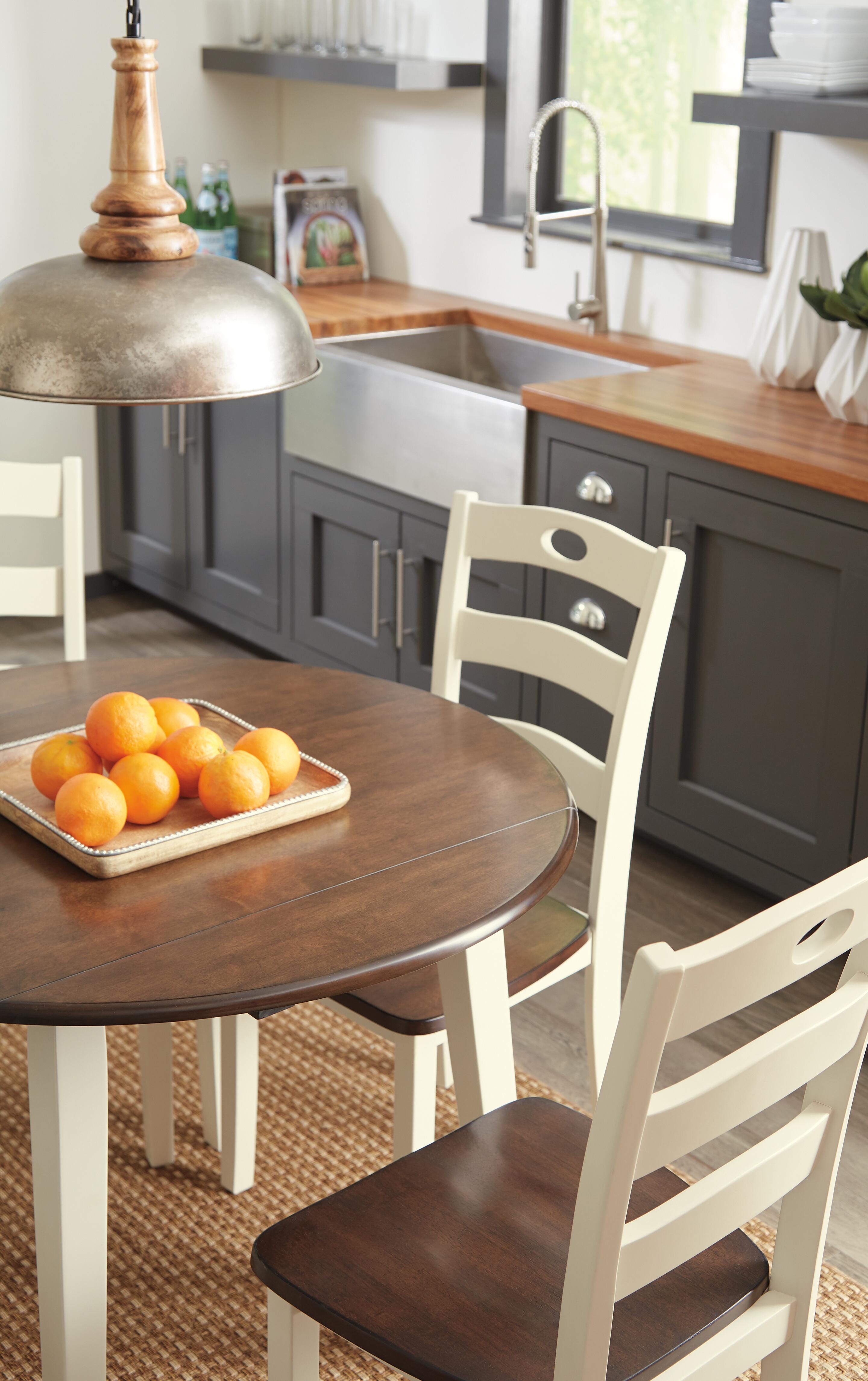 Woodanville Dining Drop Leaf Table, , large