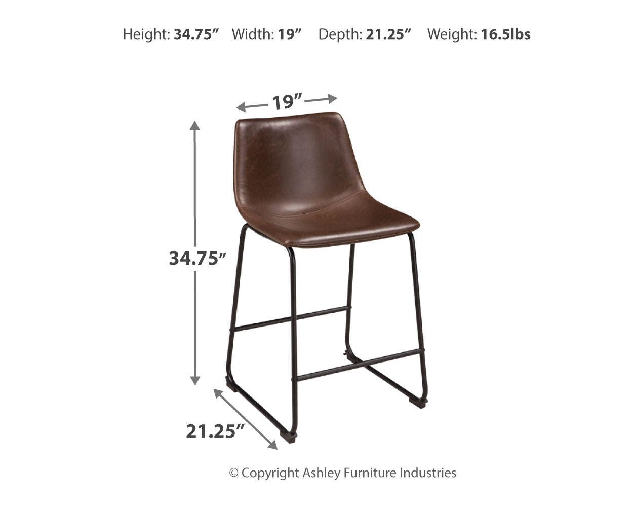 Centiar Counter Height Bar Stool - image 3