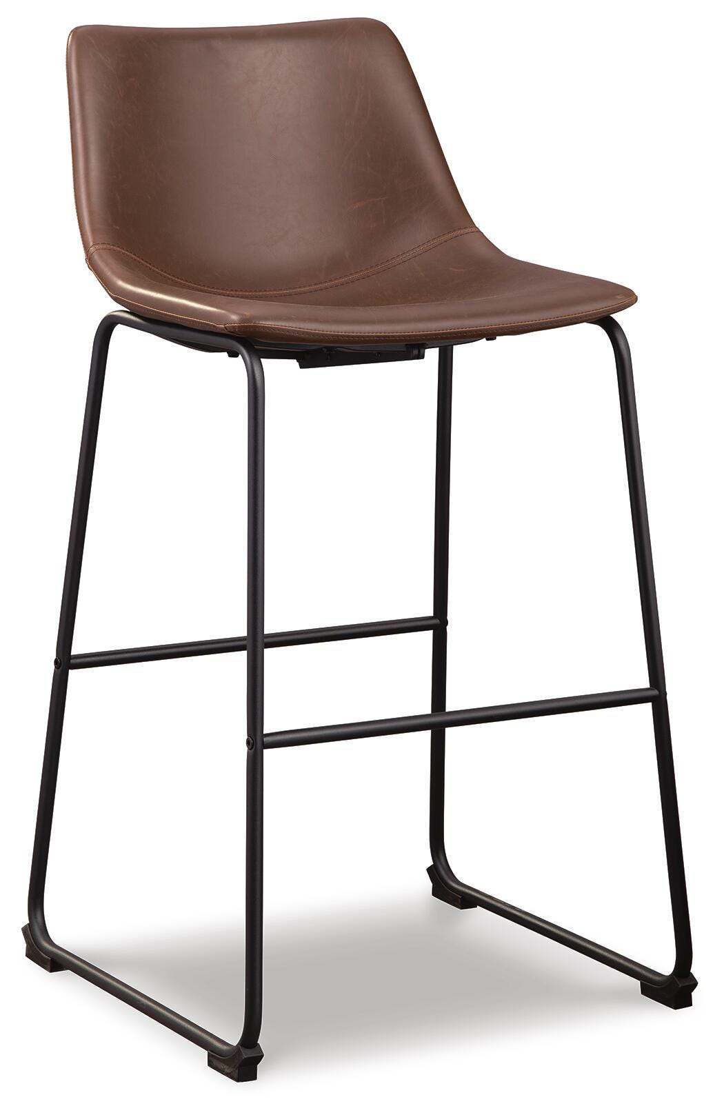 Centiar Pub Height Bar Stool, Brown, large