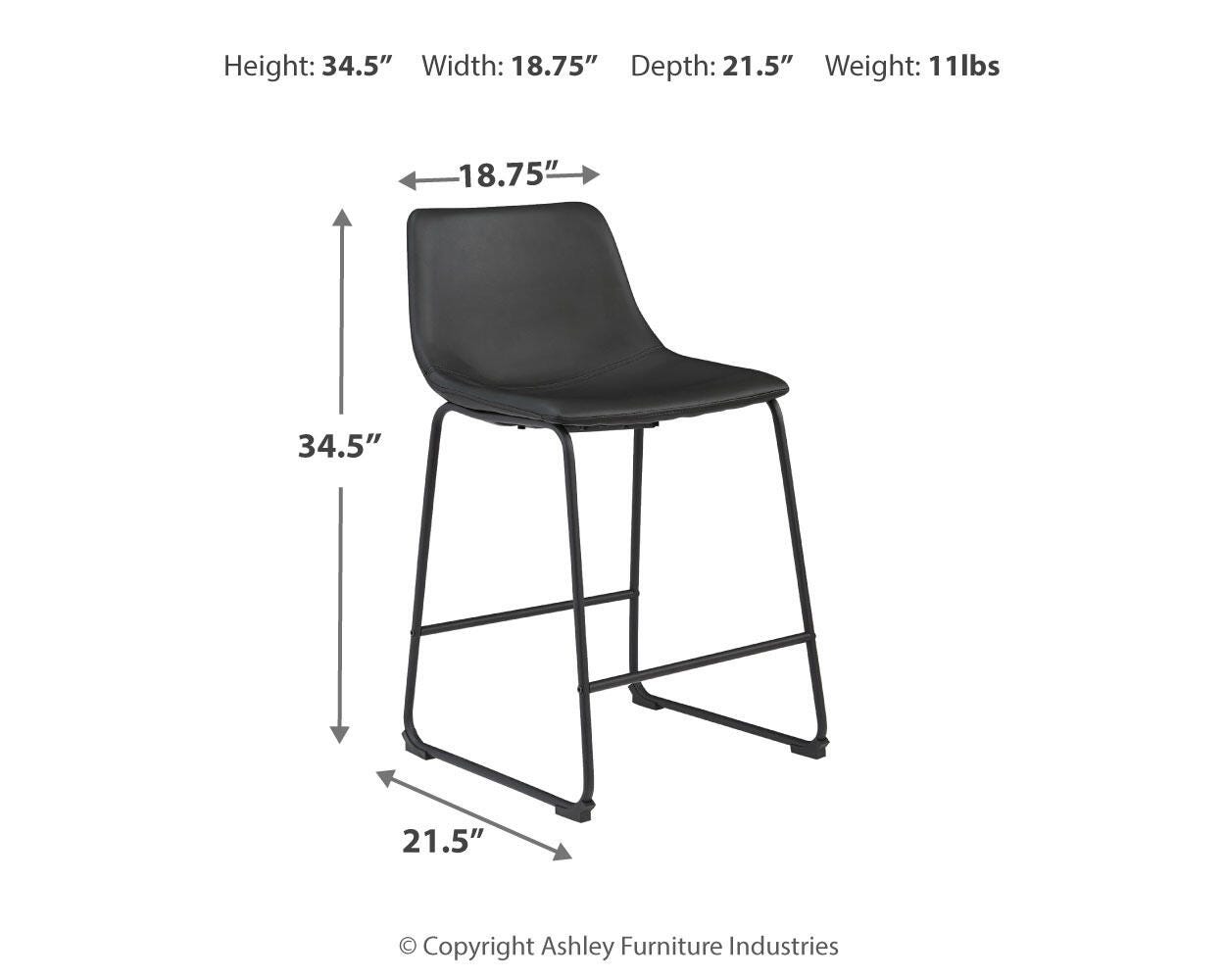 Centiar Counter Height Bar Stool - image 4