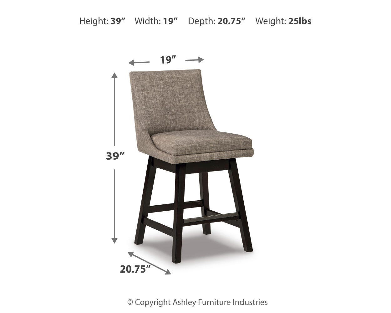 Tallenger Counter Height Bar Stool - image 4