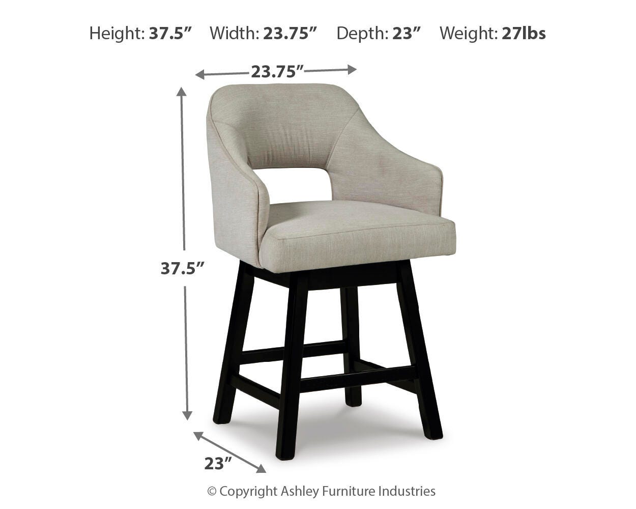 Tallenger Counter Height Bar Stool - image 4