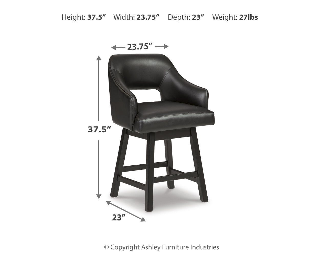 Tallenger Counter Height Bar Stool - image 4