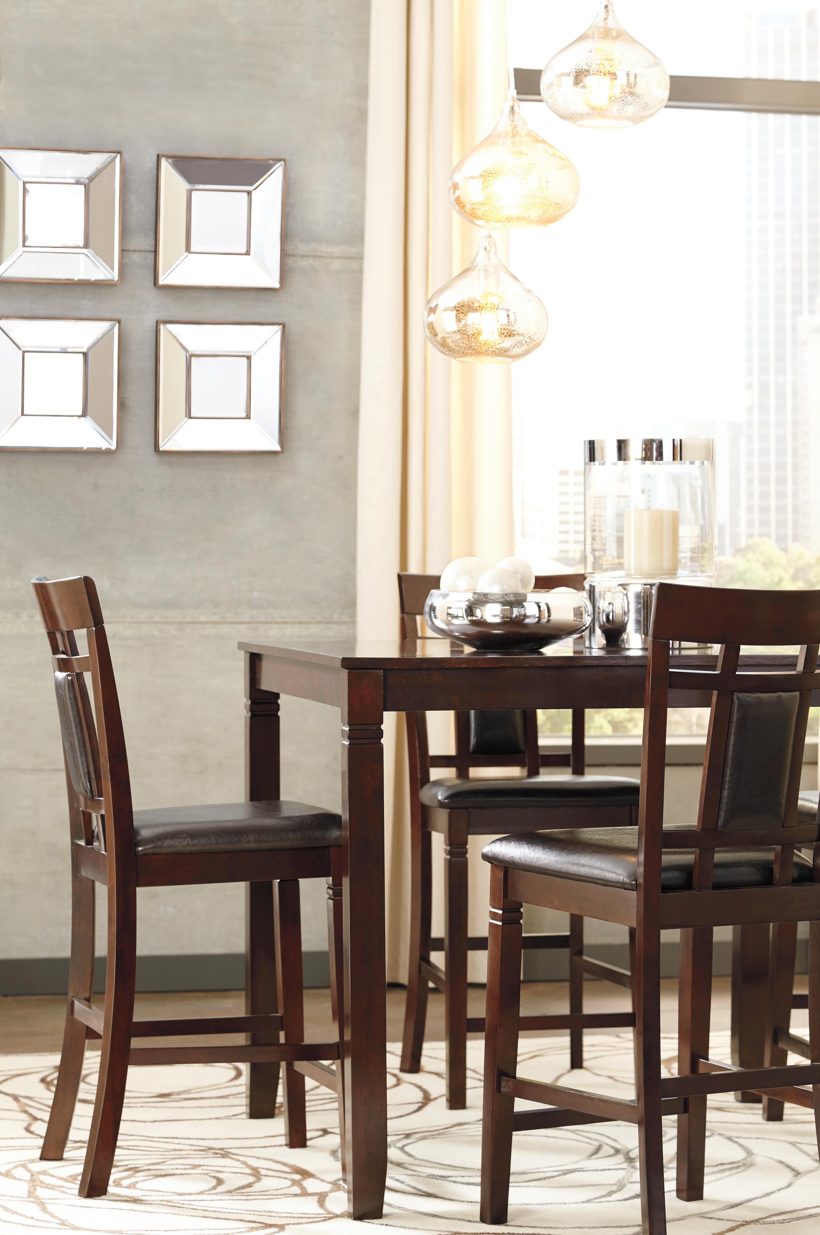 Bennox Counter Height Dining Table and Bar Stools (Set of 5) - image 5