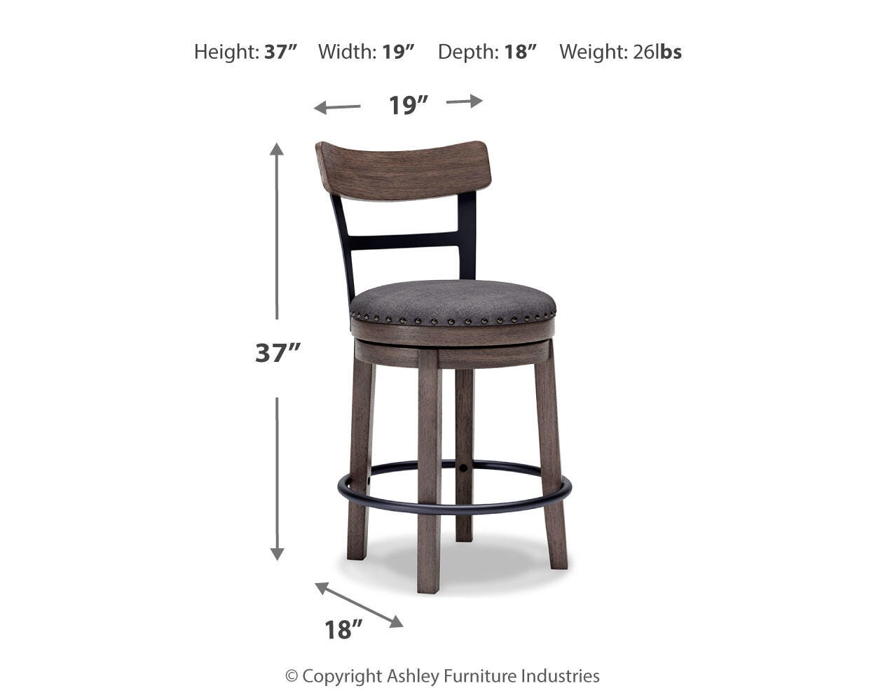 Caitbrook Counter Height Bar Stool - image 4