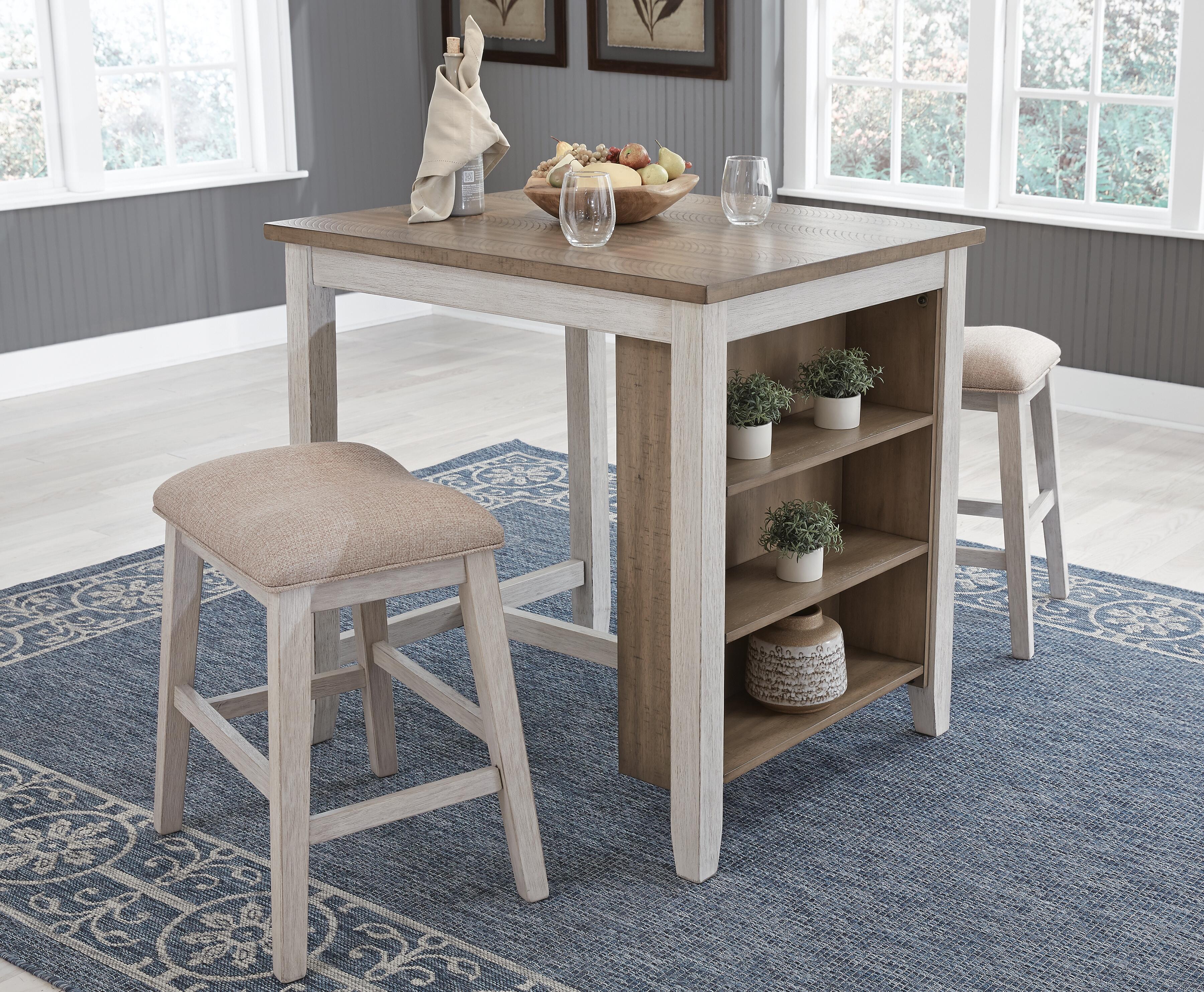 Skempton Counter Height Dining Table and Bar Stools (Set of 3) - image 3