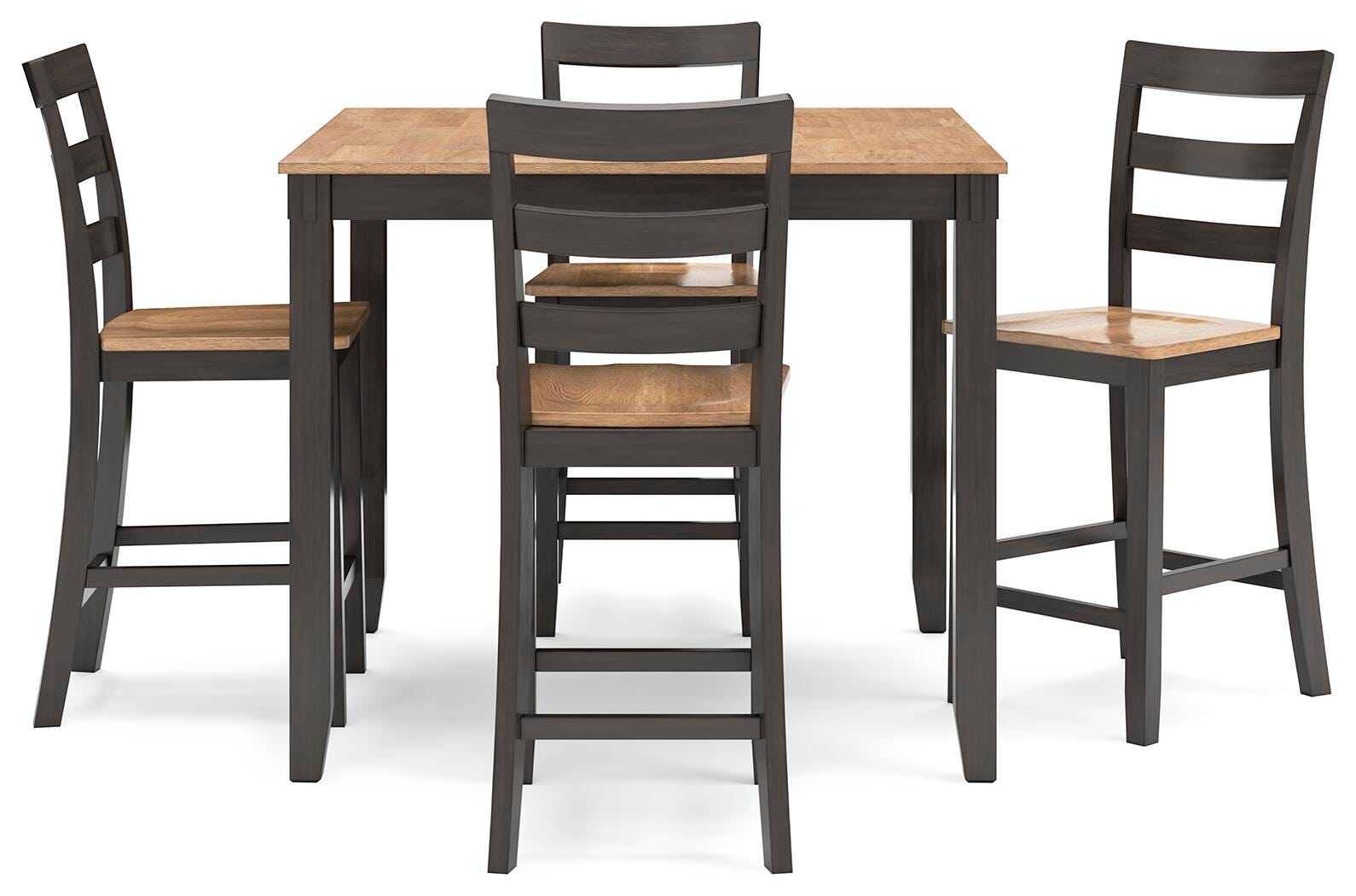 Gesthaven Counter Height Dining Table and 4 Barstools (Set of 5) - image 3