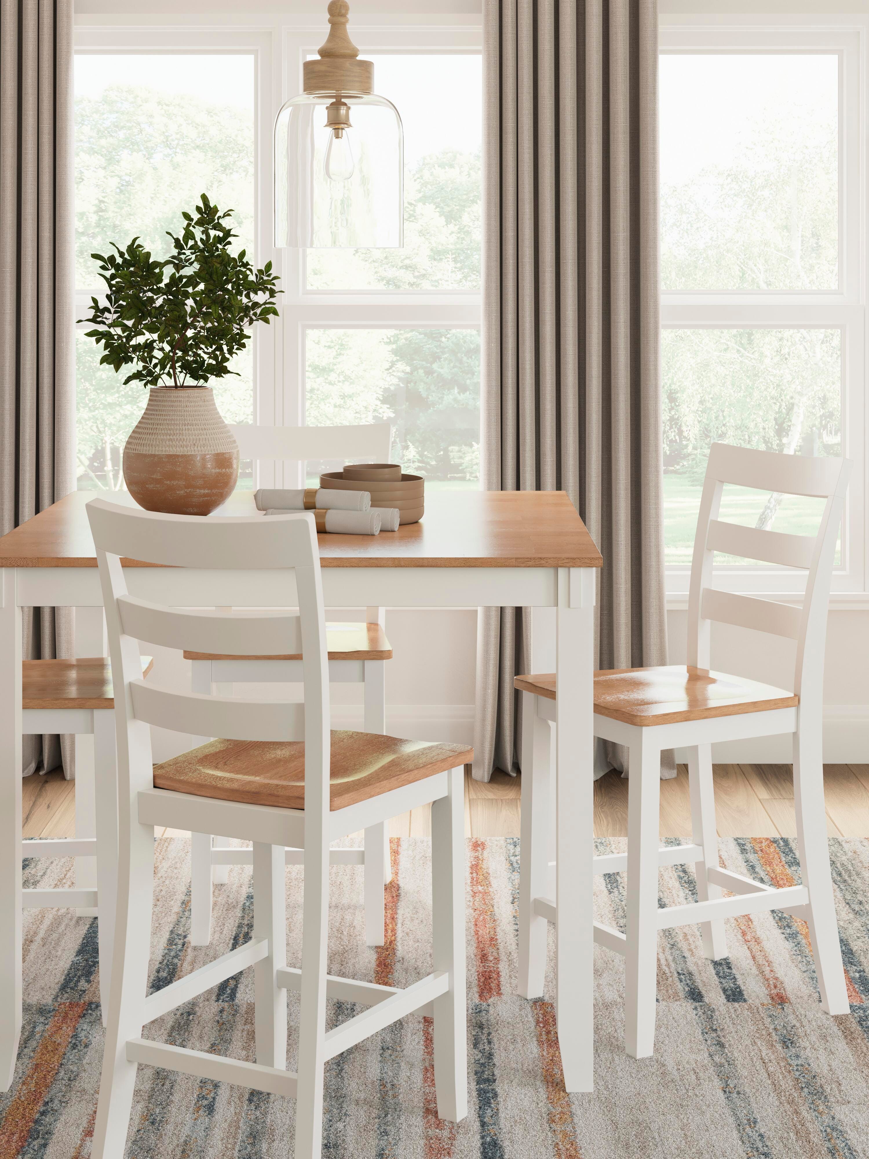 Gesthaven Counter Height Dining Table and 4 Barstools (Set of 5) - image 6