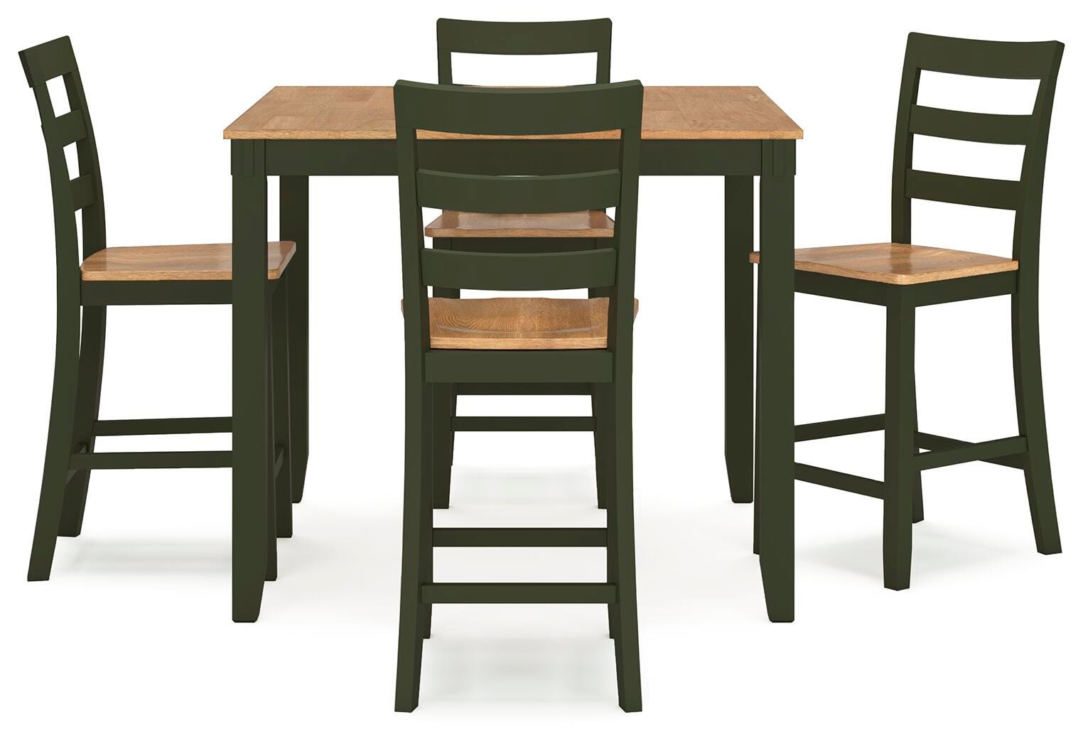 Gesthaven Counter Height Dining Table and 4 Barstools (Set of 5) - image 3