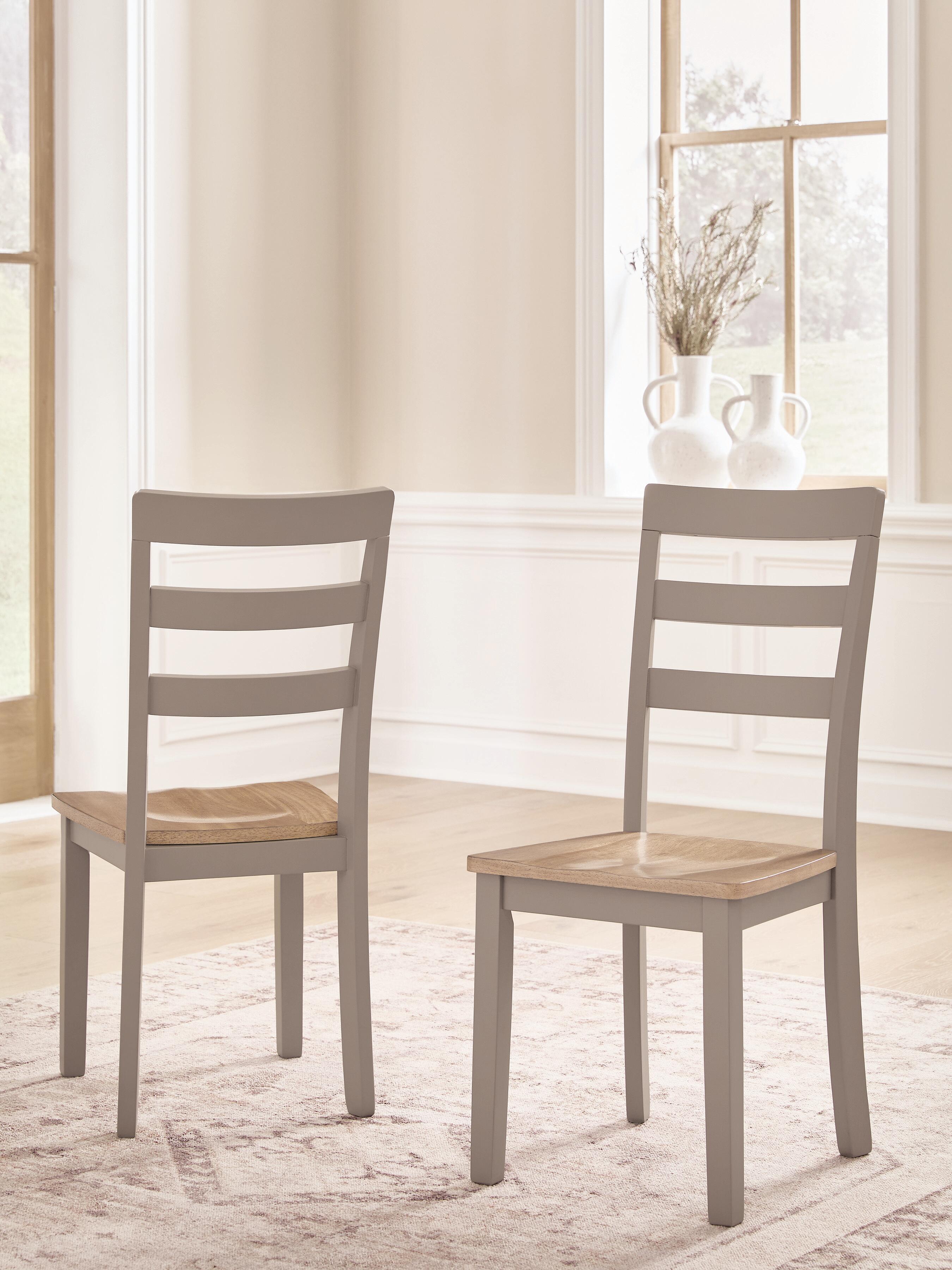 Gesthaven Dining Chair, Natural/Gray, rollover