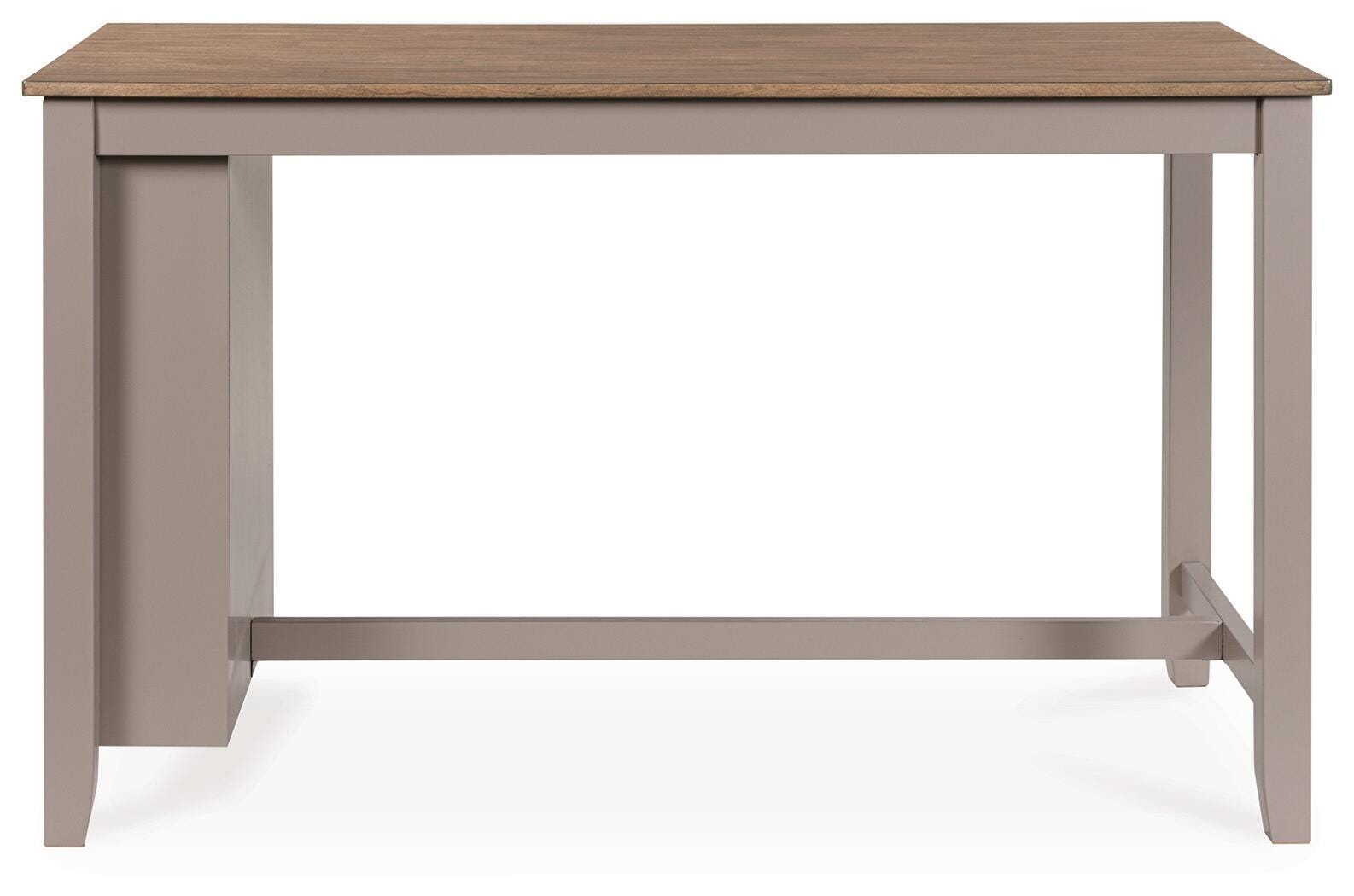 Gesthaven Counter Height Dining Table, Natural/Gray, rollover