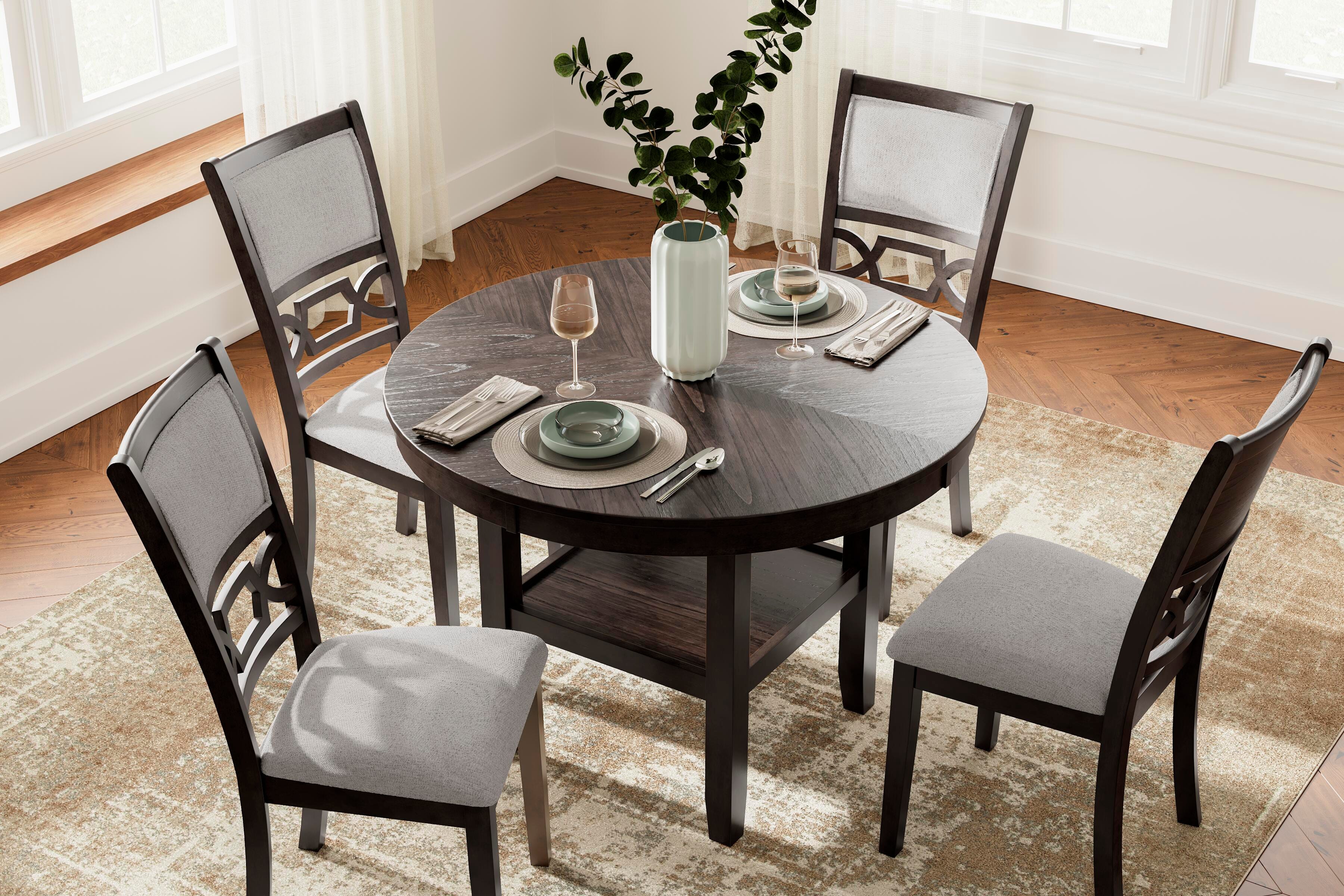 Langwest Dining Table and 4 Chairs | Ashley