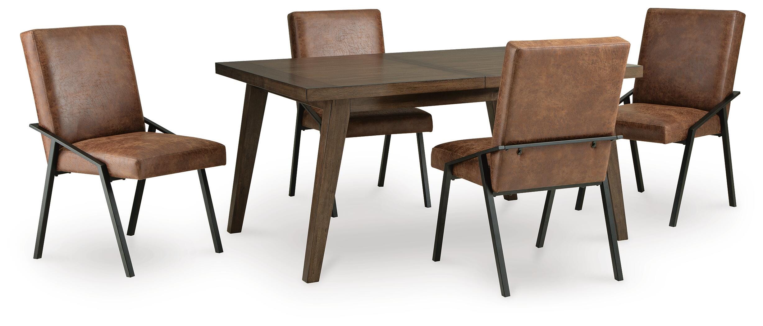 Zumbado Dining Table and 4 Chairs, , large