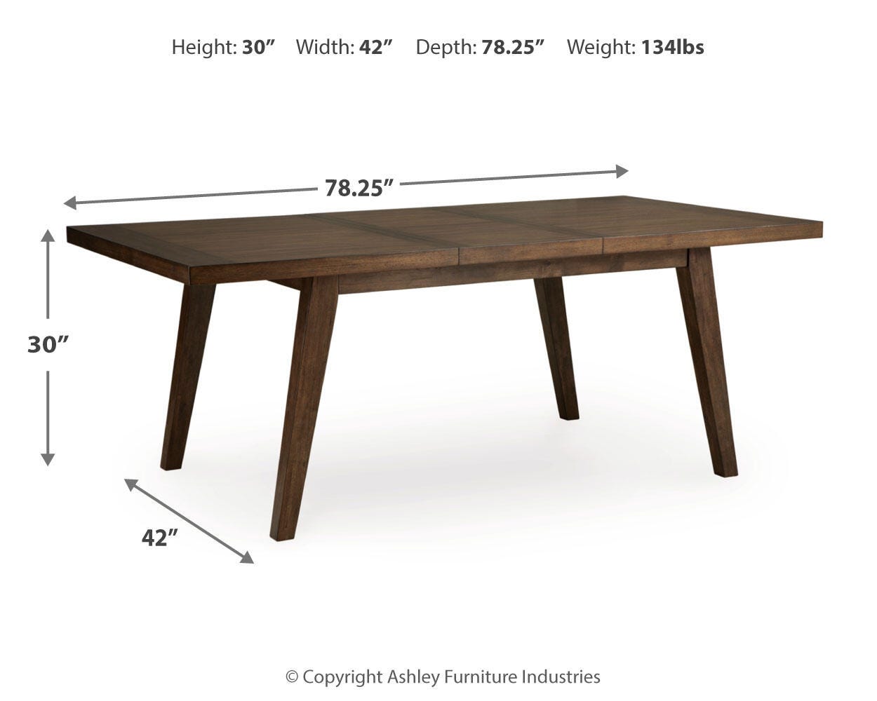 ダイニング Tribesigns 63-Inch Dining Table, Wood Farmhouse Kitchen Table for