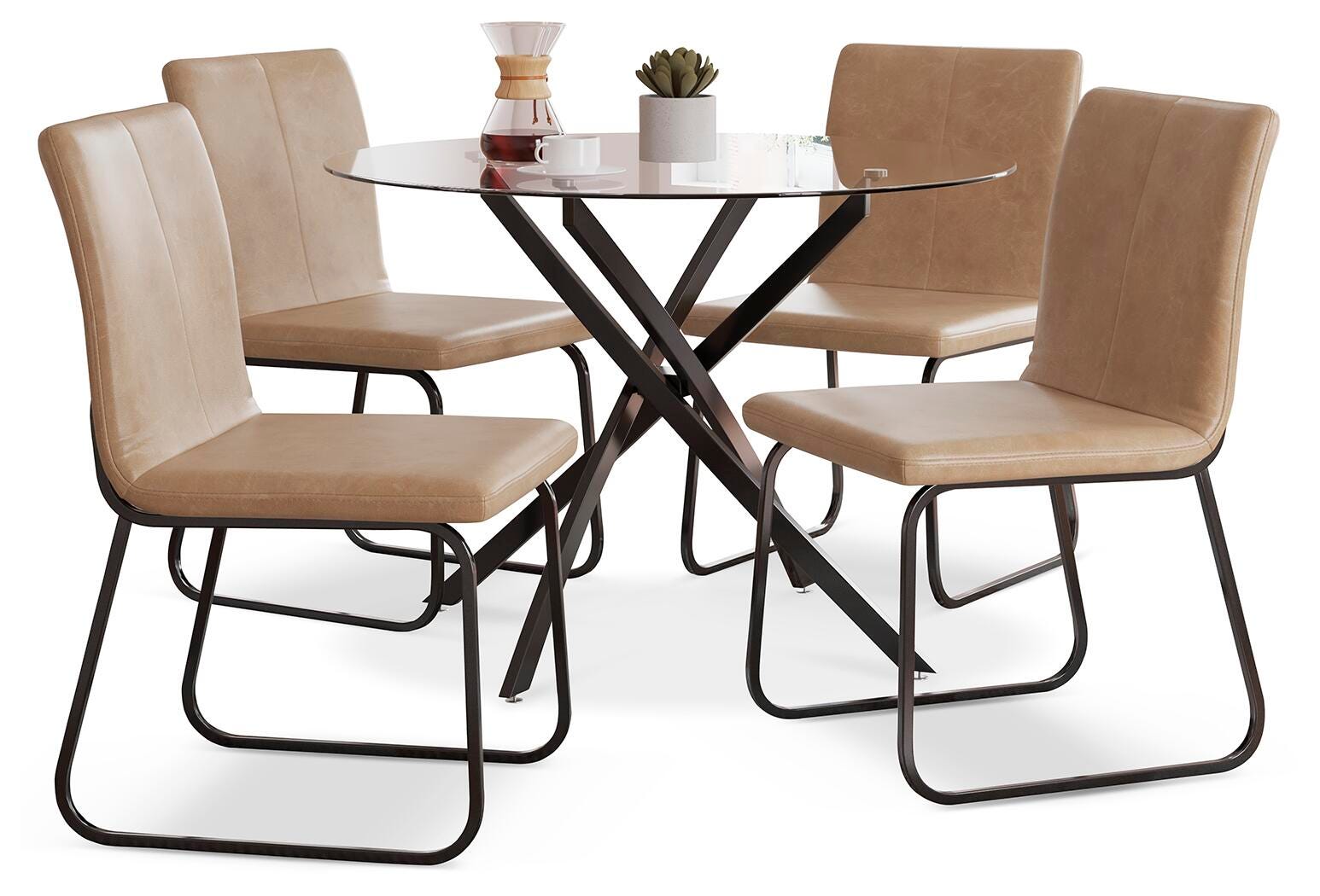 Pharwynn Dining Table and 4 Chairs, , large
