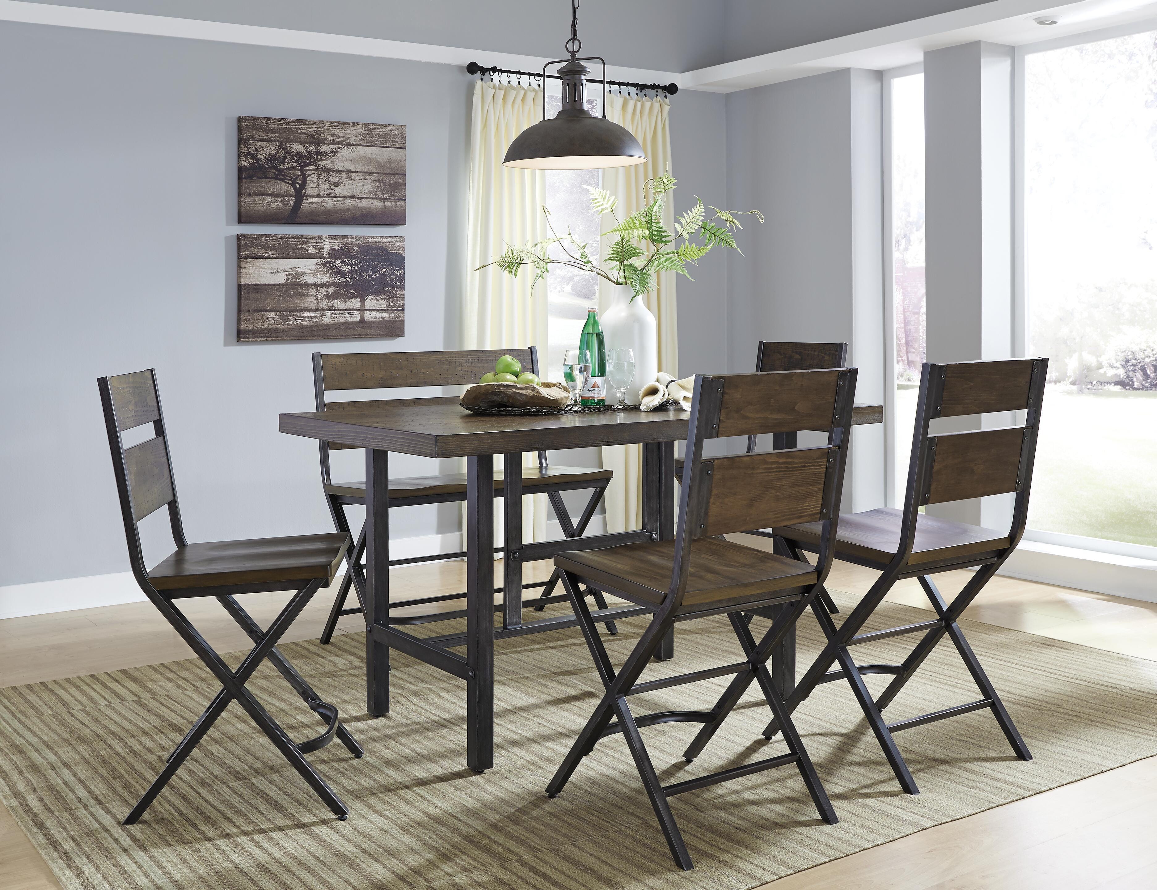 Kavara Counter Height Double Bar Stool - image 4