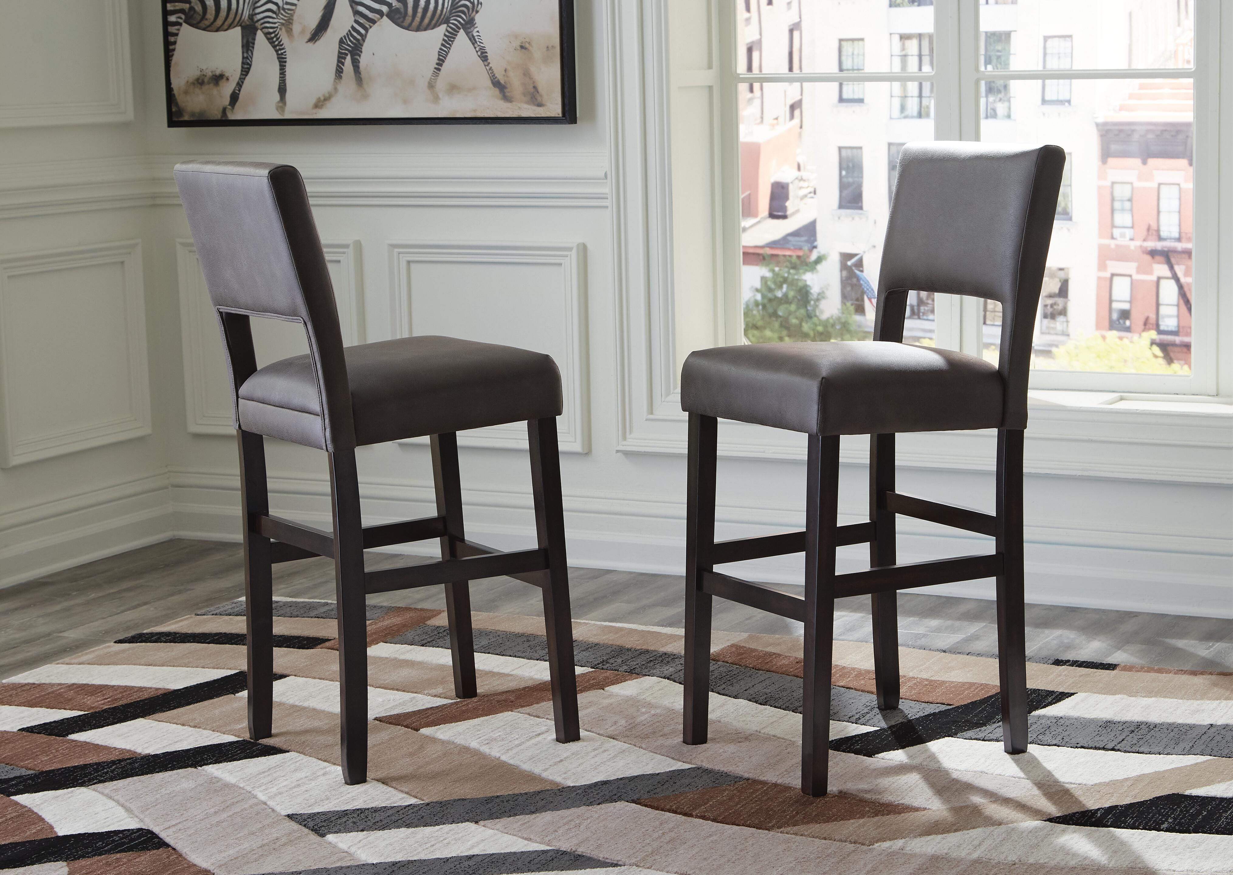 Leektree Bar Height Bar Stool, , large